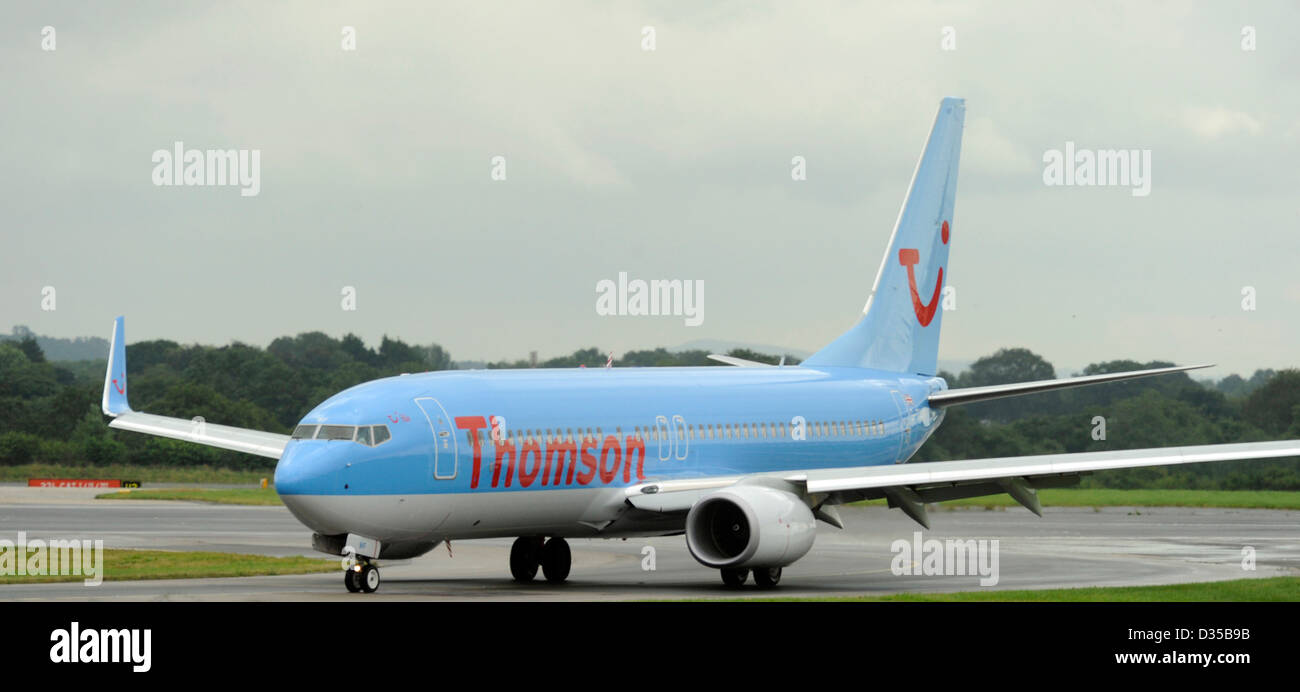 G-TAWF Thomson Airways Boeing 737-8K5 Foto Stock