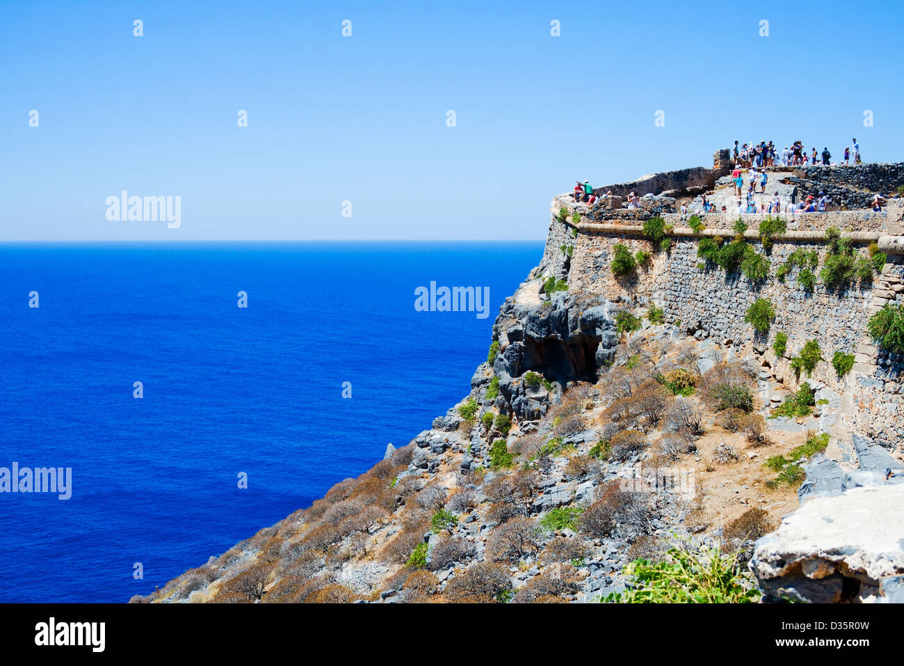 Isola paesaggio, Creta, Grecia Foto Stock