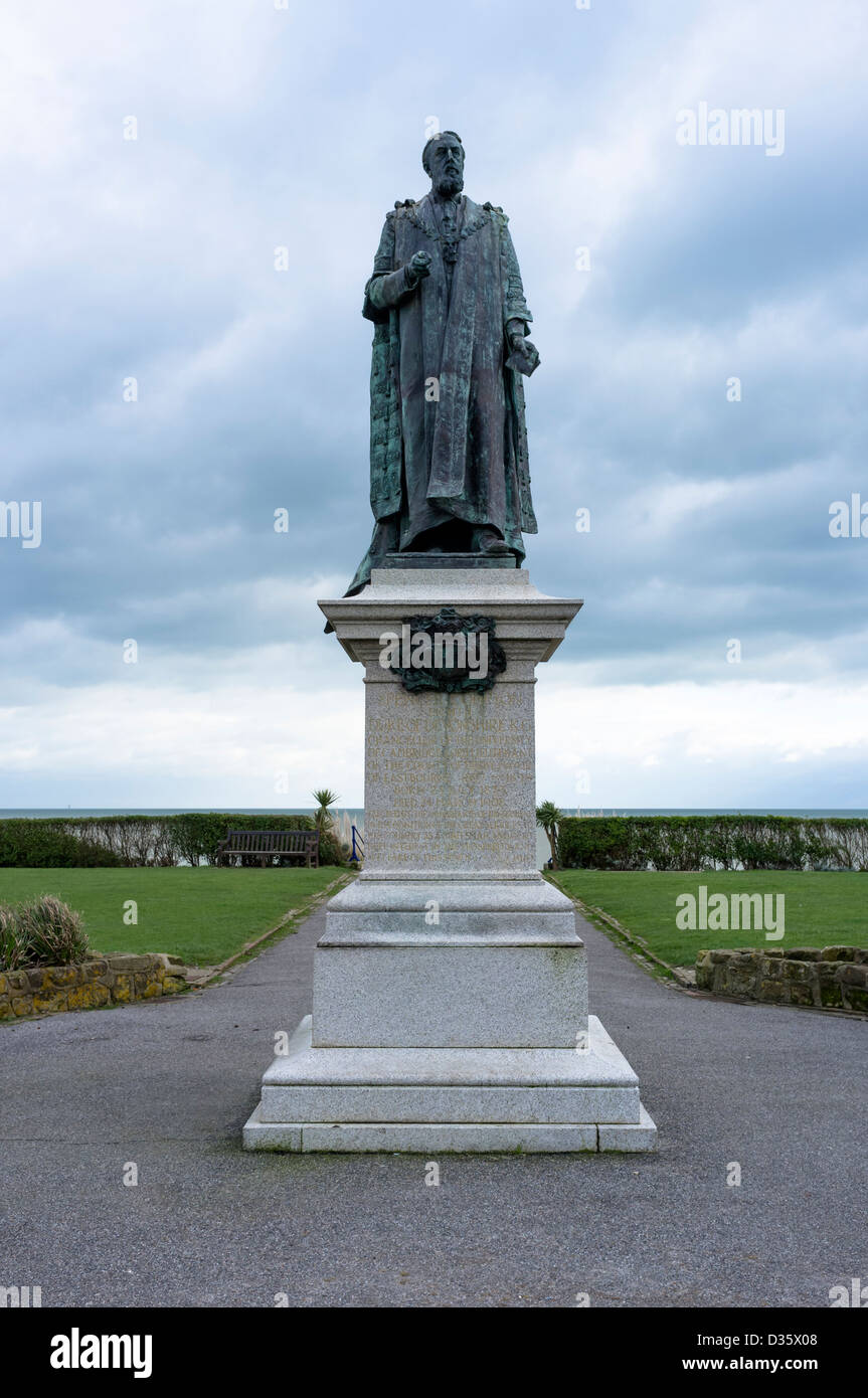 Staute del duca di Devonshire sul lungomare, Eastbourne. Foto di Julie Edwards Foto Stock