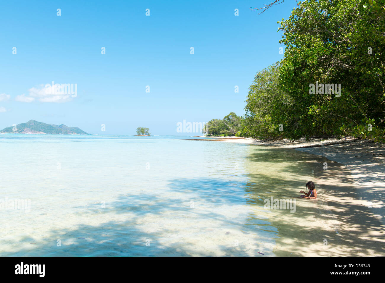 Tropical Beach - vacanza sullo sfondo della natura Foto Stock