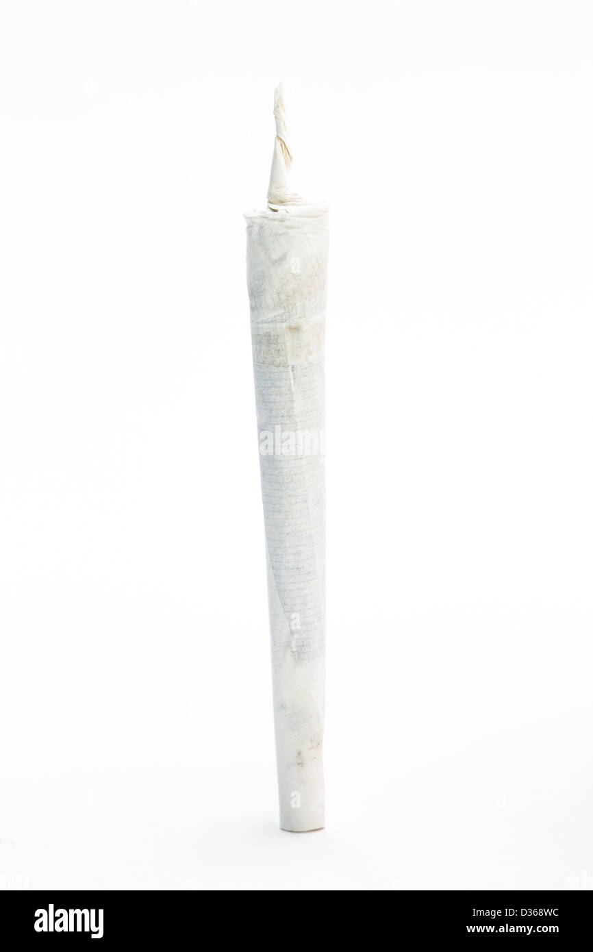 Sigaretta di cannabis Foto Stock