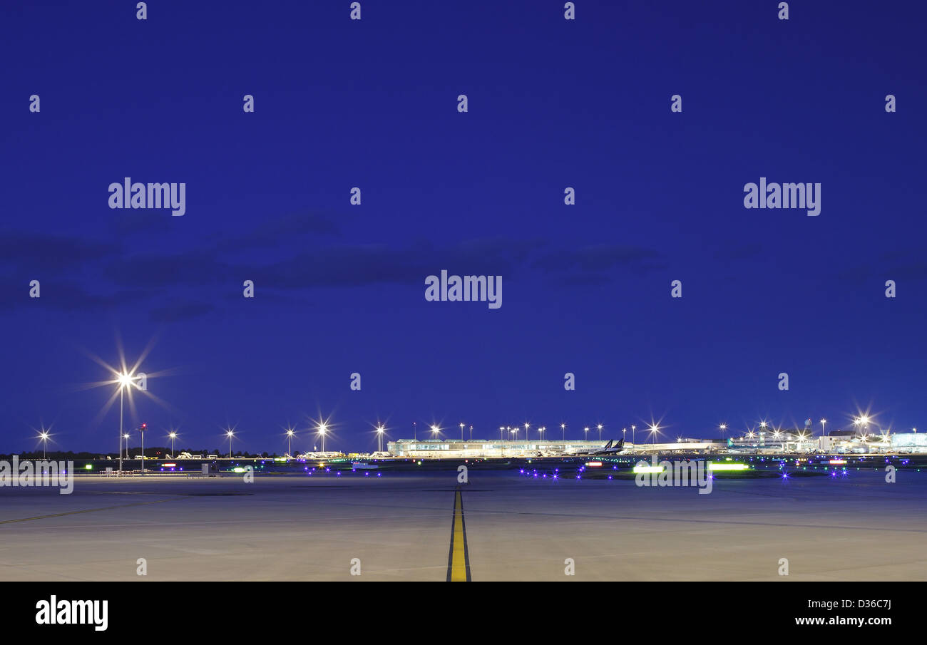 Una vista se Dublino Aeroporto Foto Stock