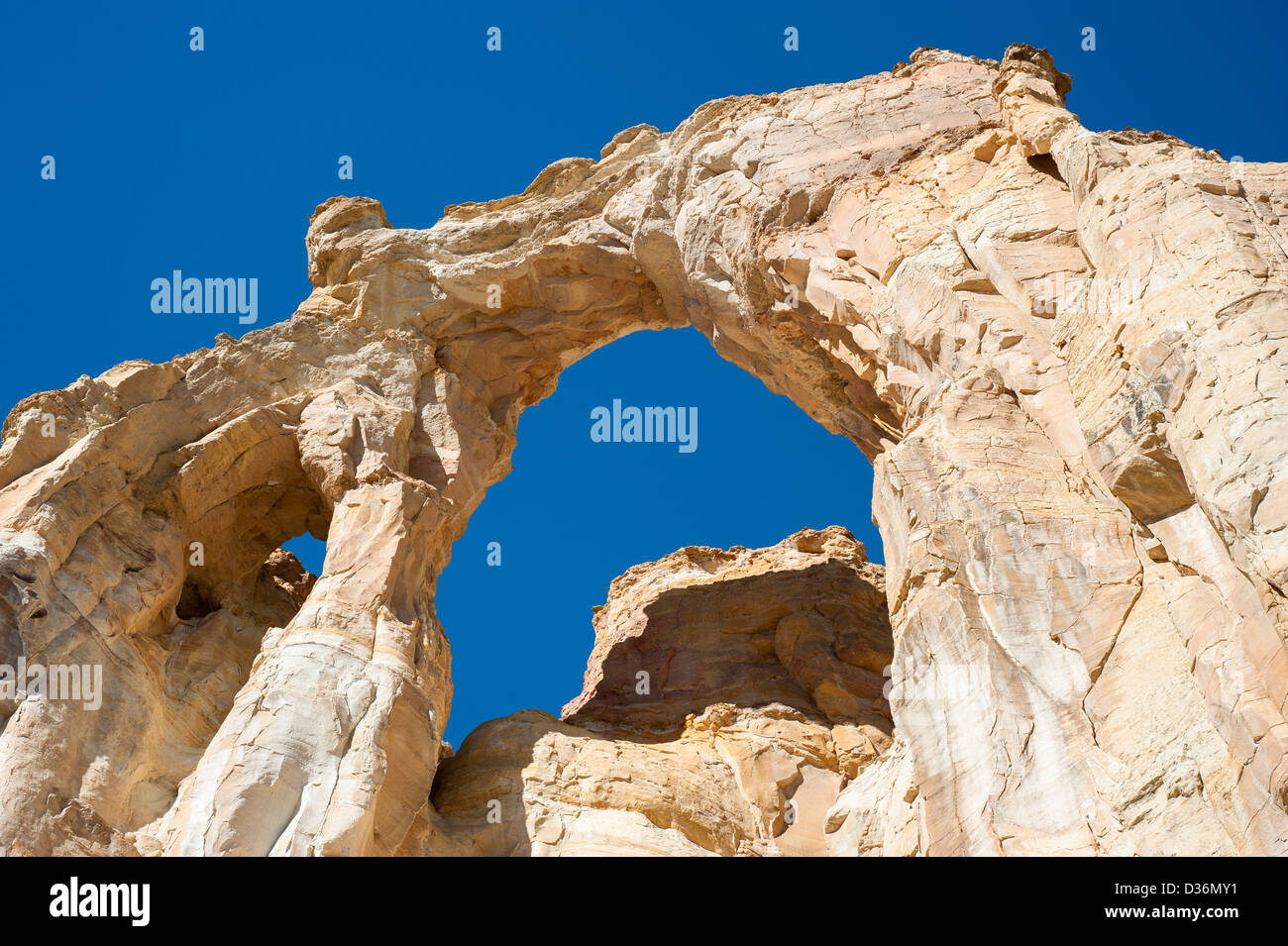 Grosvenor Arch, Scalone monumento nazionale, Utah, Stati Uniti d'America Foto Stock
