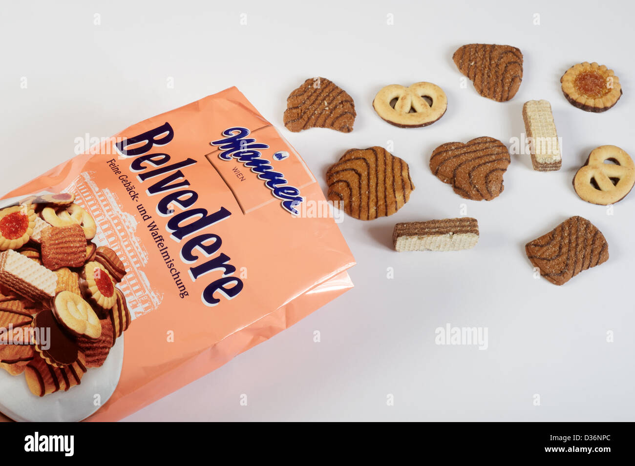 Modo biscotti Belvedere Foto Stock