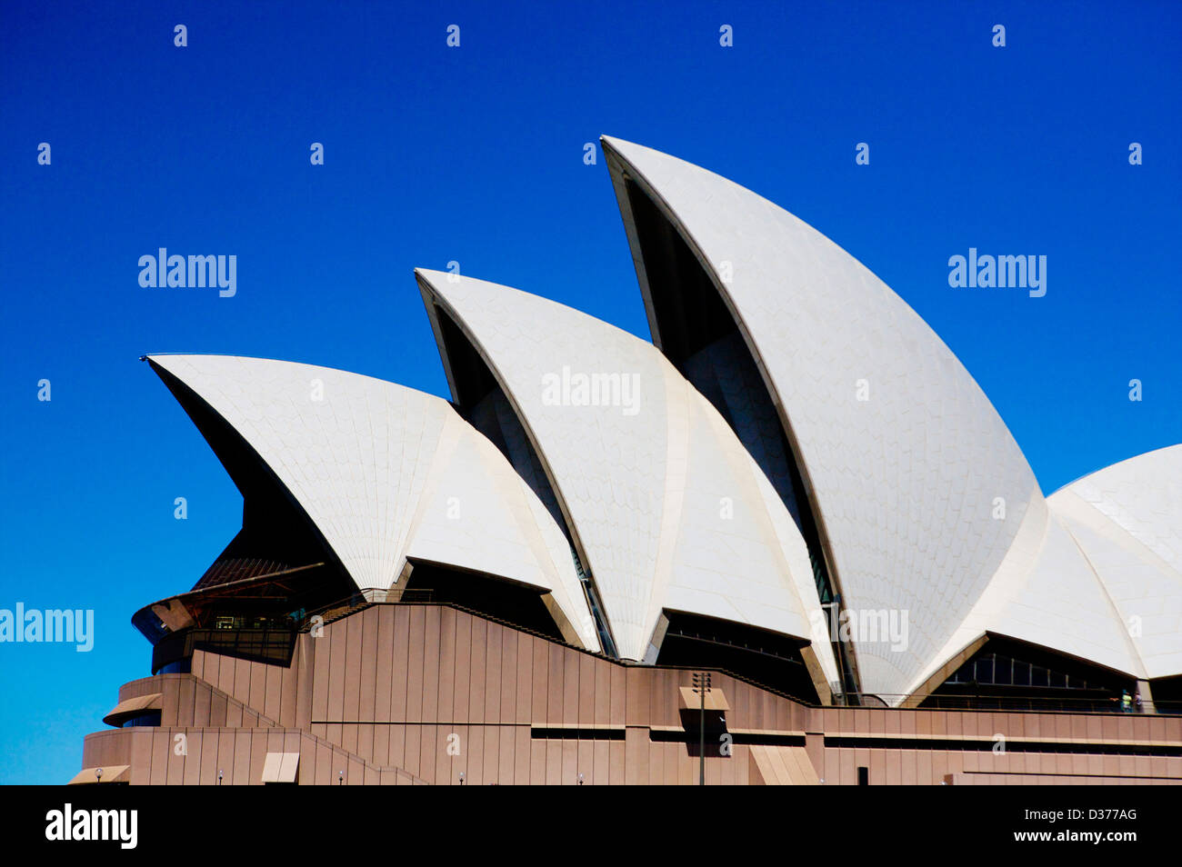 Sydney Opera House di Sydney, Australia. Performing Arts Center Foto Stock