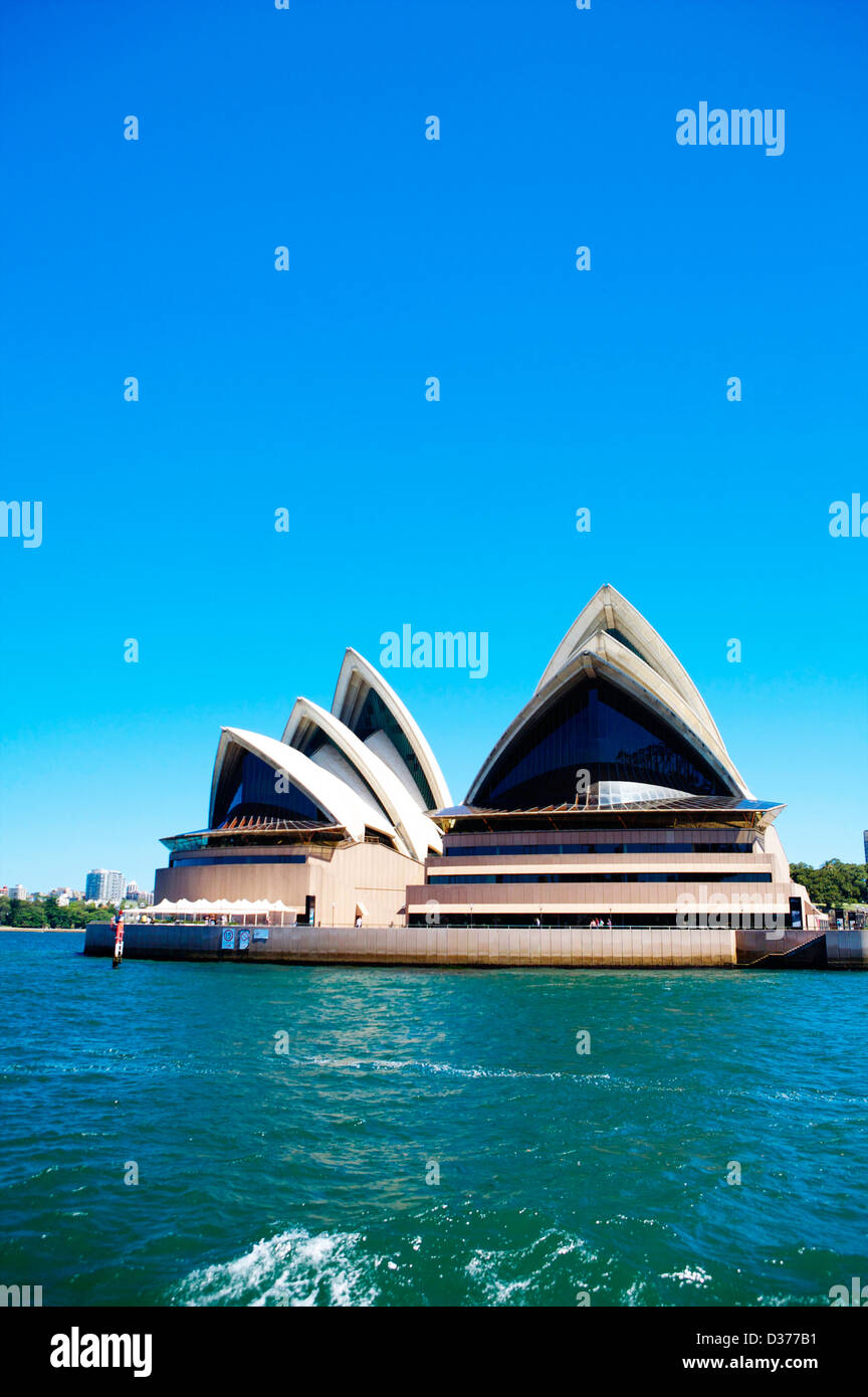 Sydney Opera House di Sydney, Australia. Performing Arts Center Foto Stock