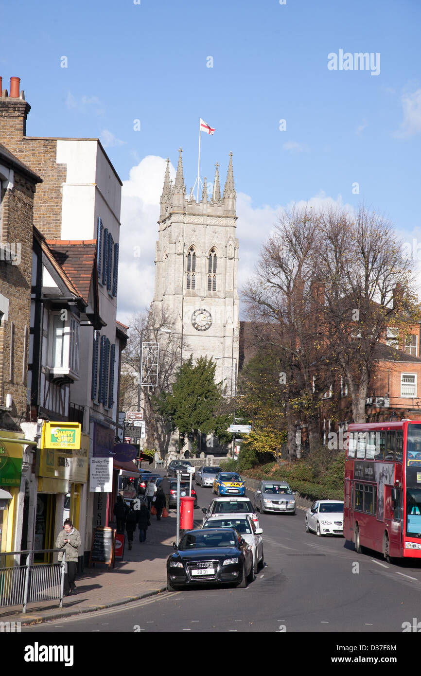 Beckenham High Street nel Kent REGNO UNITO Foto Stock