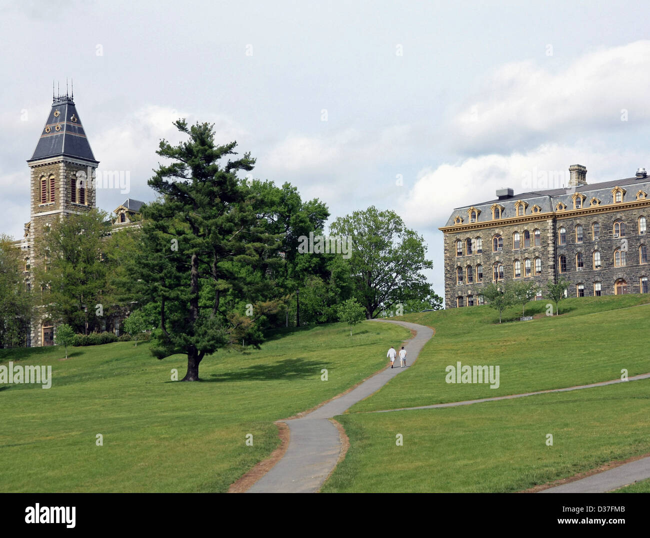 La Cornell University Campus Foto Stock