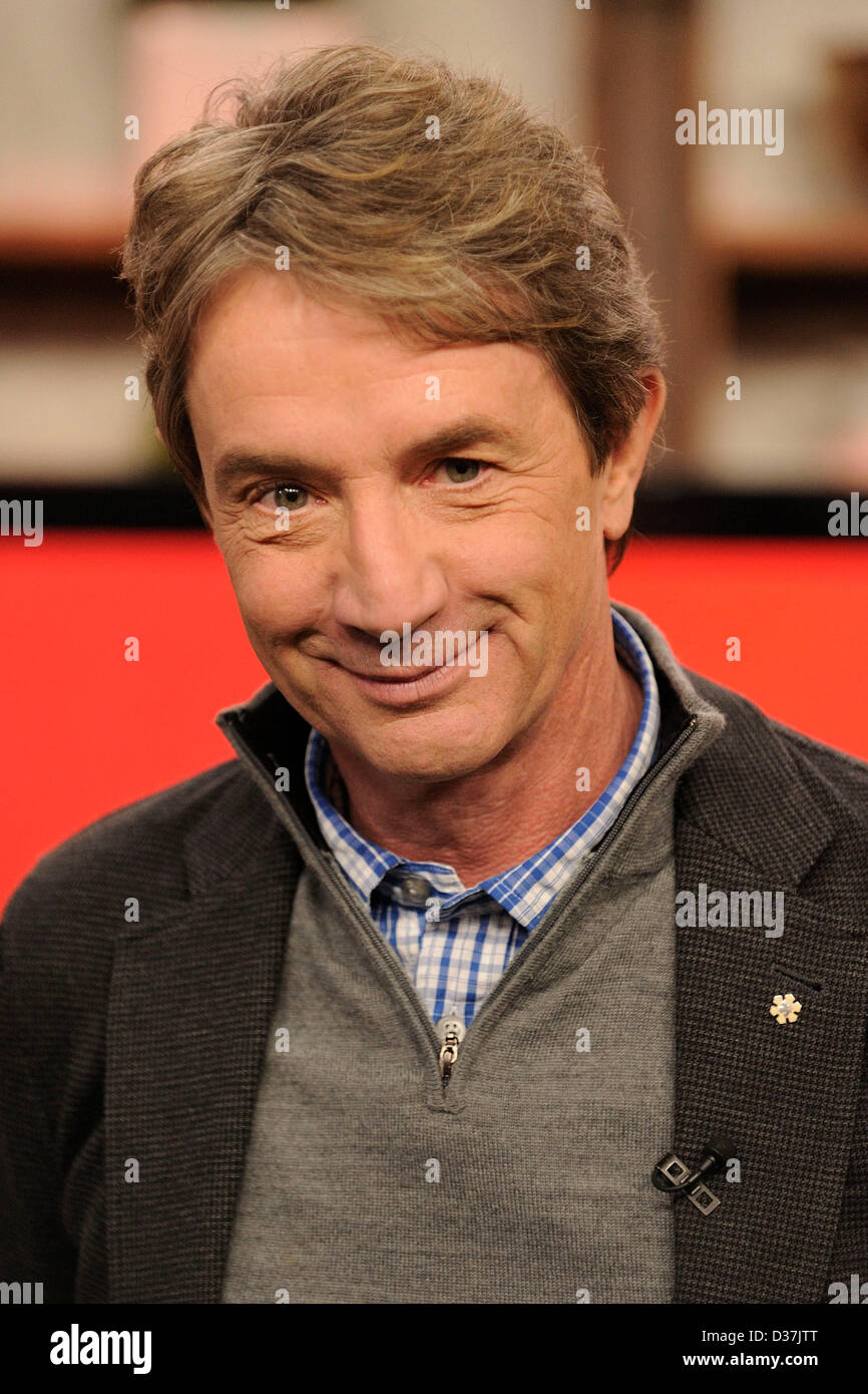 Febbraio 12, 2013. Toronto, Canada. EMMY e Tony Award-winning icona canadese e funny man Martin Short appare sul CTV è la Marilyn Denis visualizza per un colloquio. (DCP/N8N/ALAMY LIVE NEWS) Foto Stock