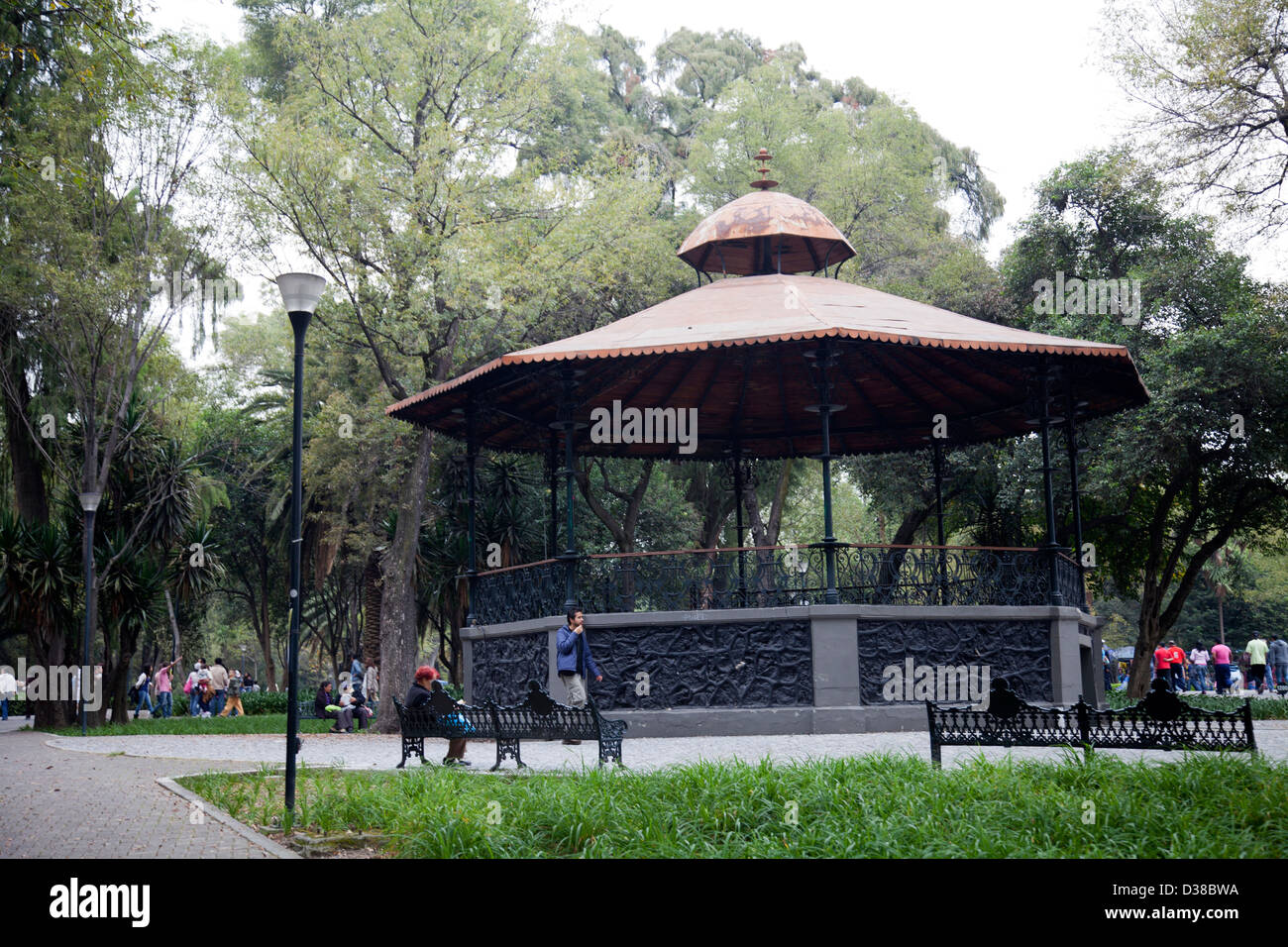Il parco di Chapultepec a Città del Messico DF Foto Stock