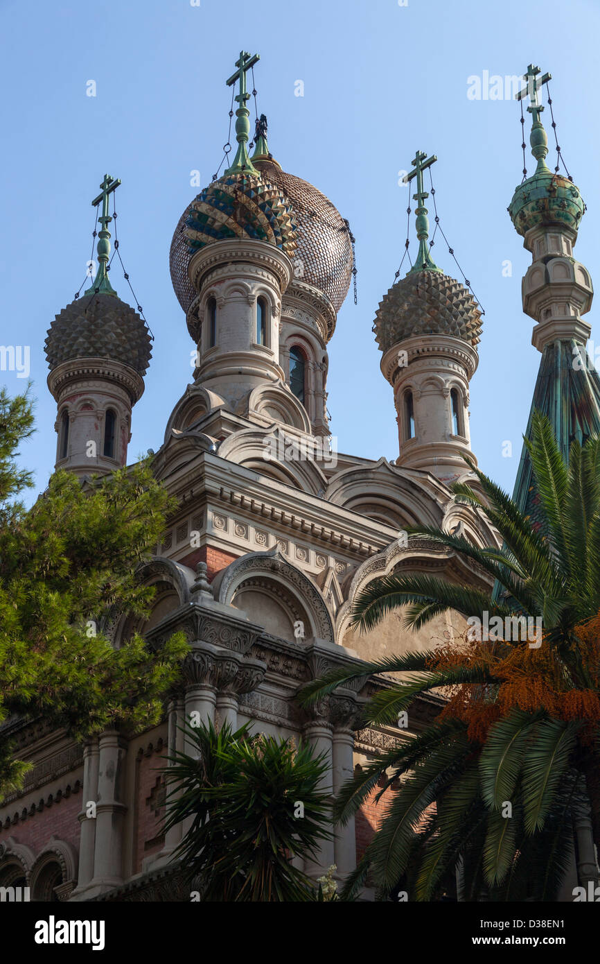 San Remo- bellissimo porto marittimo in Italia Foto Stock