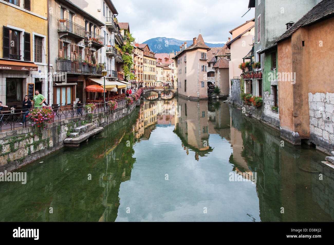 Annecy: Regione Rhône-Alpes nel sud-est della Francia. Foto Stock