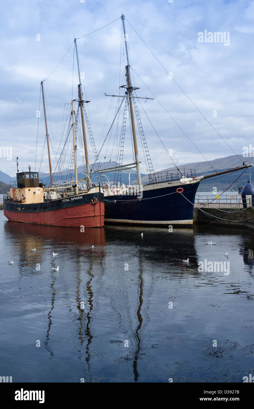 Loch Fyne a Inveraray Foto Stock