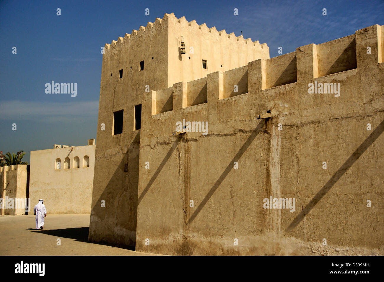 Emirati Arabi Uniti Emirato di Sharjah Al Qasaba Square Area del Patrimonio Foto Stock