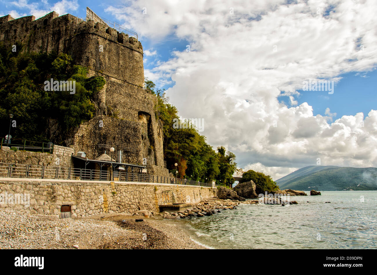 Fortezza nel Herceg Novi, Montenegro Foto Stock