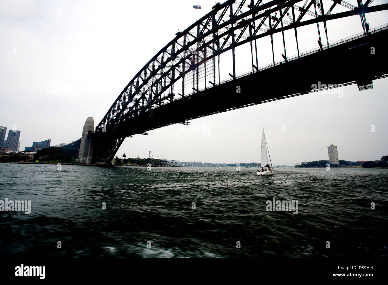 Il Ponte del Porto di Sydney, Sydney, NSW, Australia Foto Stock