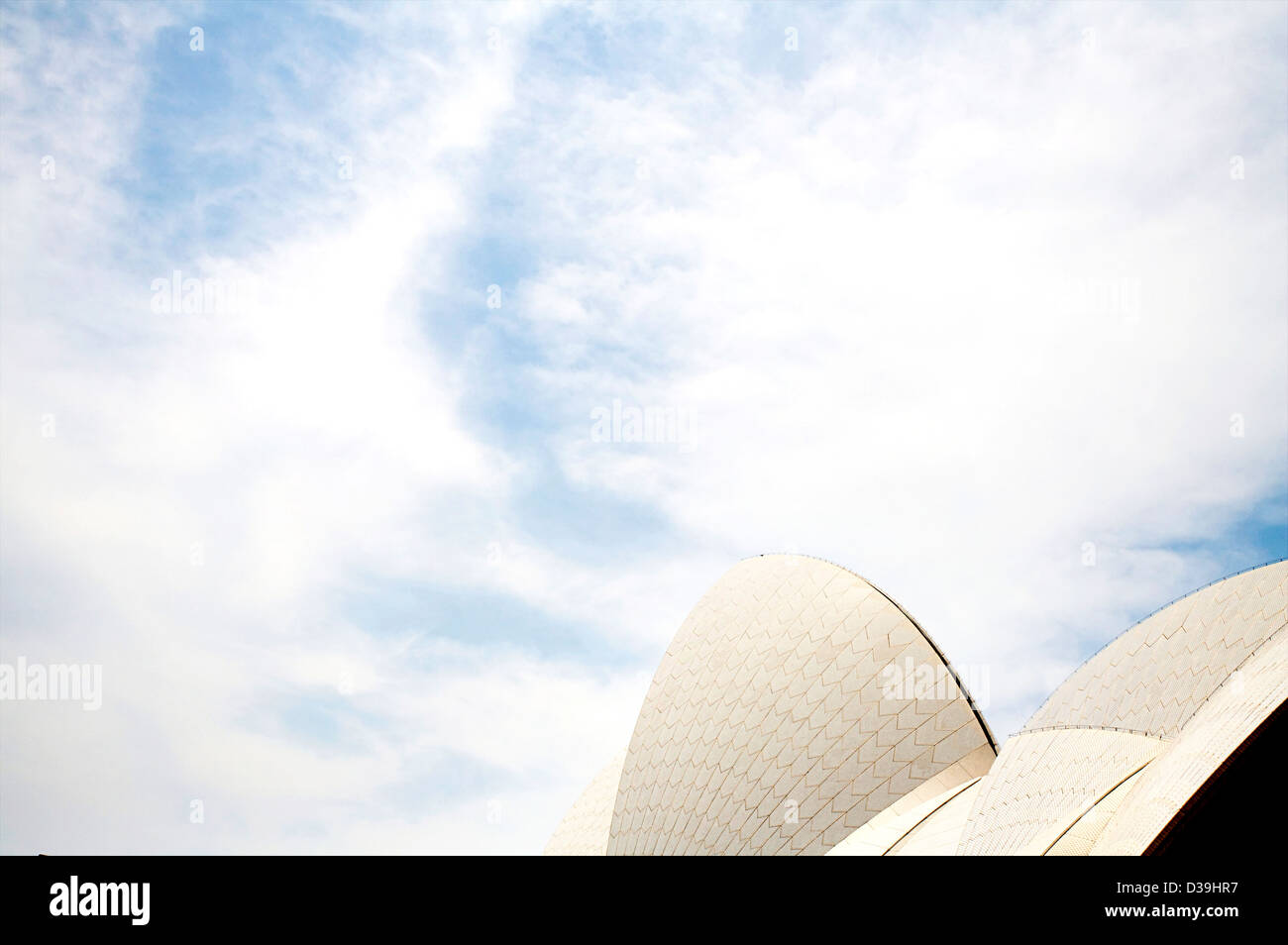 La Sydney Opera House Performing Arts Center di Sydney, Nuovo Galles del Sud, Australia Foto Stock