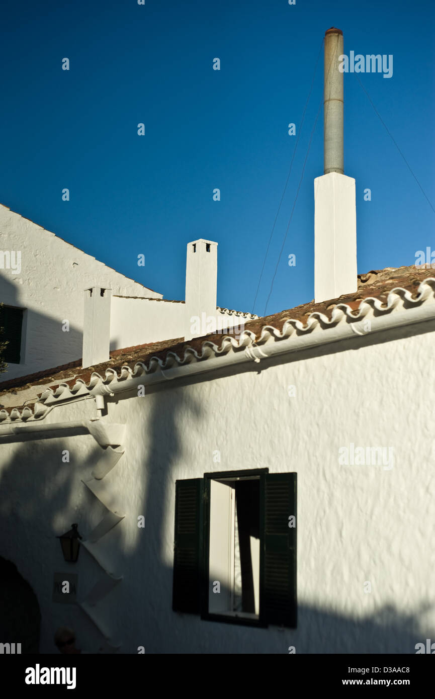 Edificio in Monte Toro, Minorca, Isole Baleari. Foto Stock