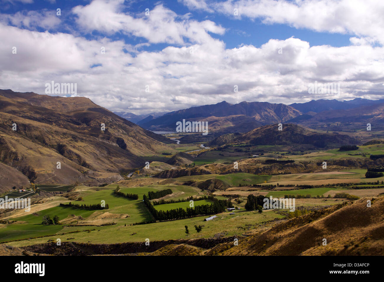 Vicino a Queenstown South Island New Zealand Travel Foto Stock