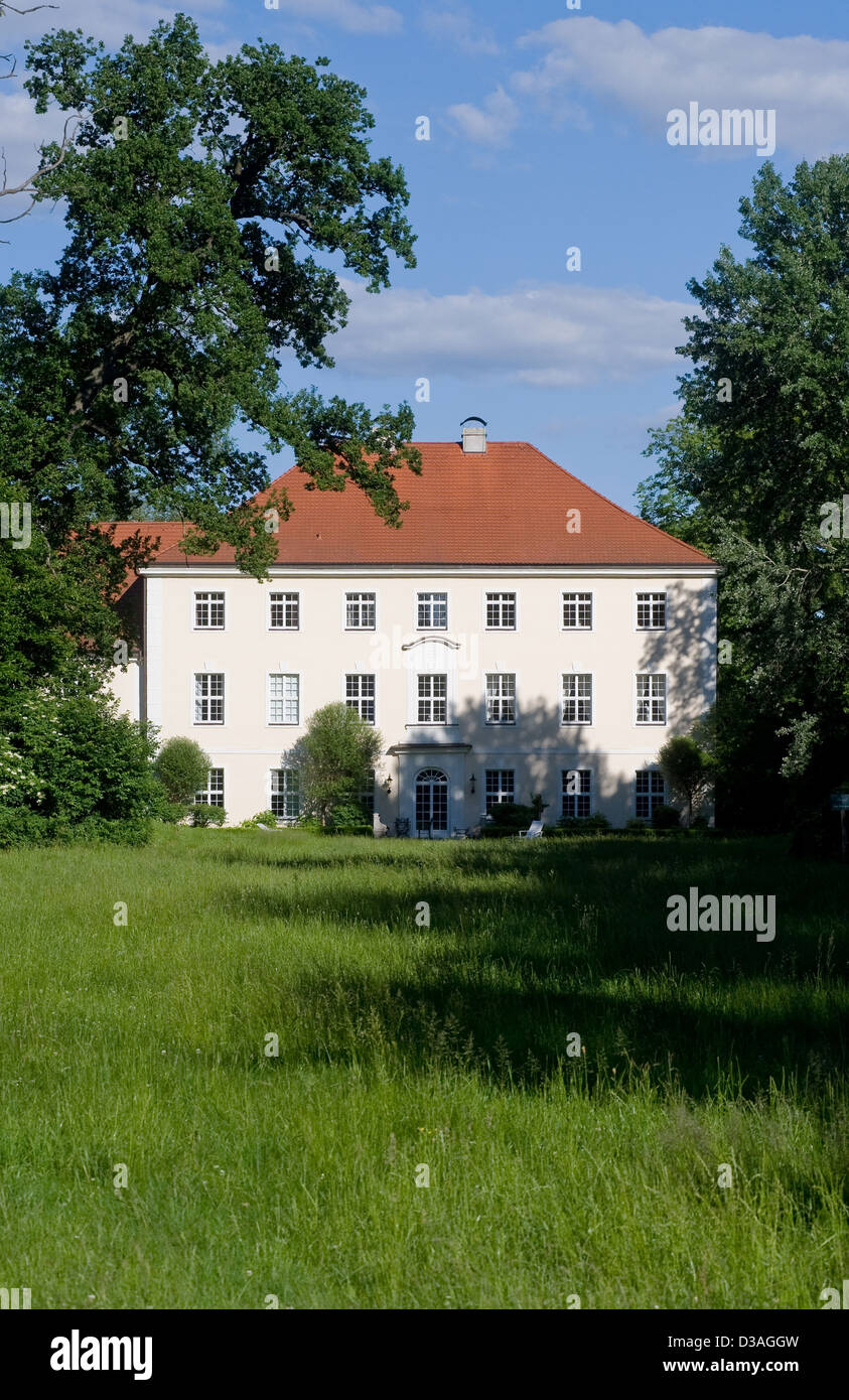 Madlitz-Wilmersdorf, Germania, Schloss Alt Madlitz Foto Stock