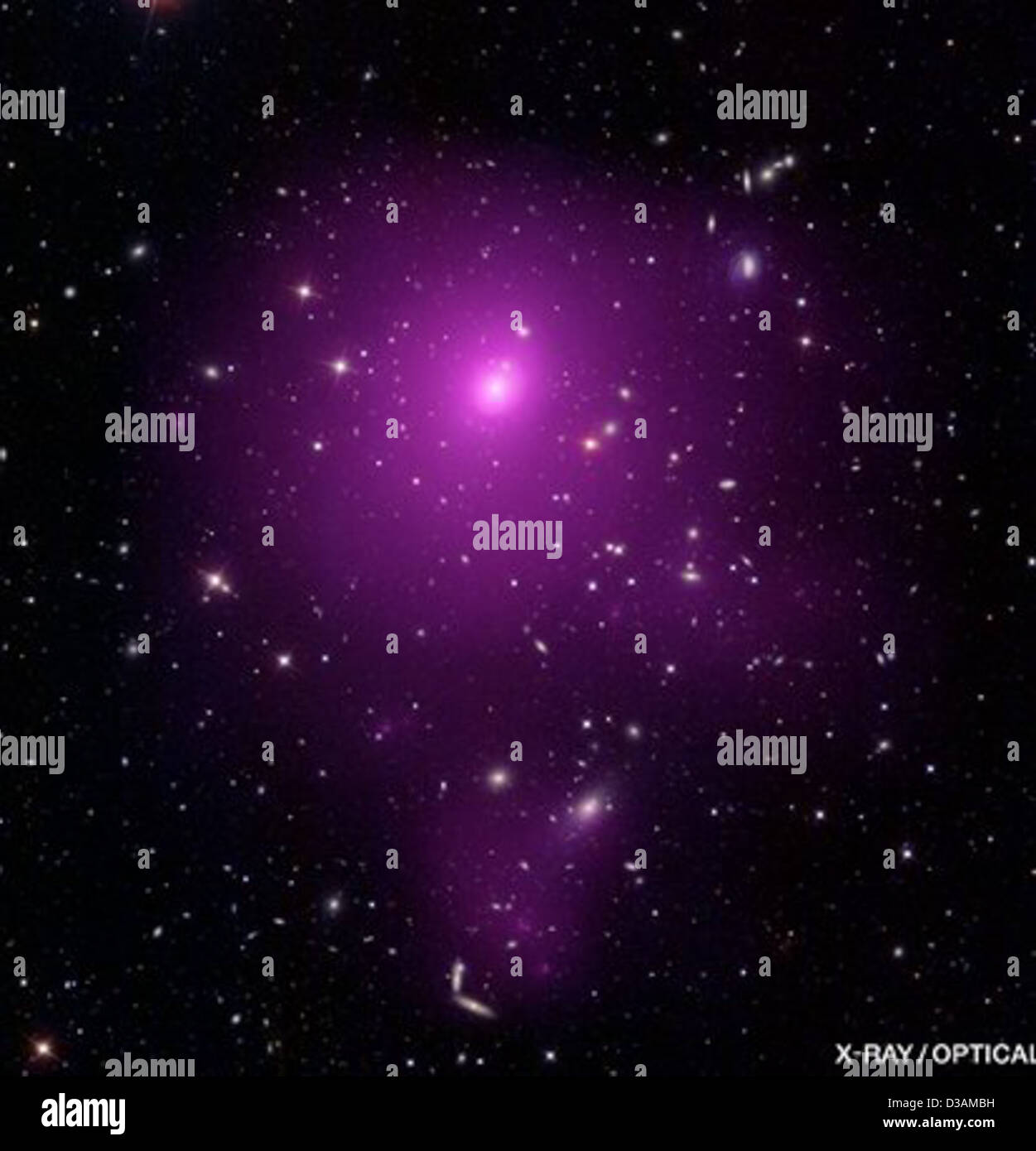 Energia oscura è di soffocare l'universo! (Chandra, 12/16/08) Foto Stock