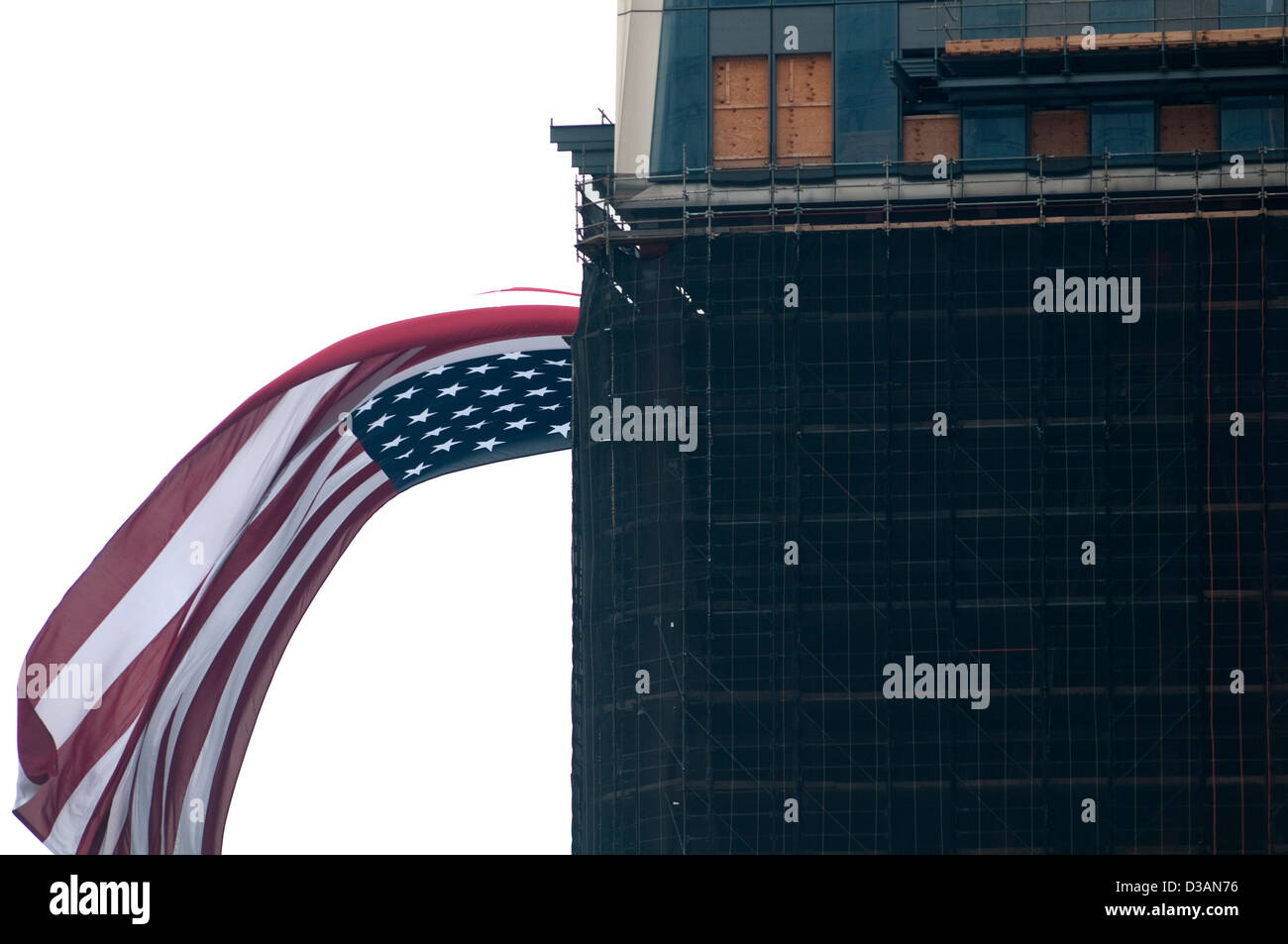 Sito di costruzione a Ground Zero, la zona delle ex World Trade Center, WTC, Manhattan, New York City, Stati Uniti d'America Foto Stock
