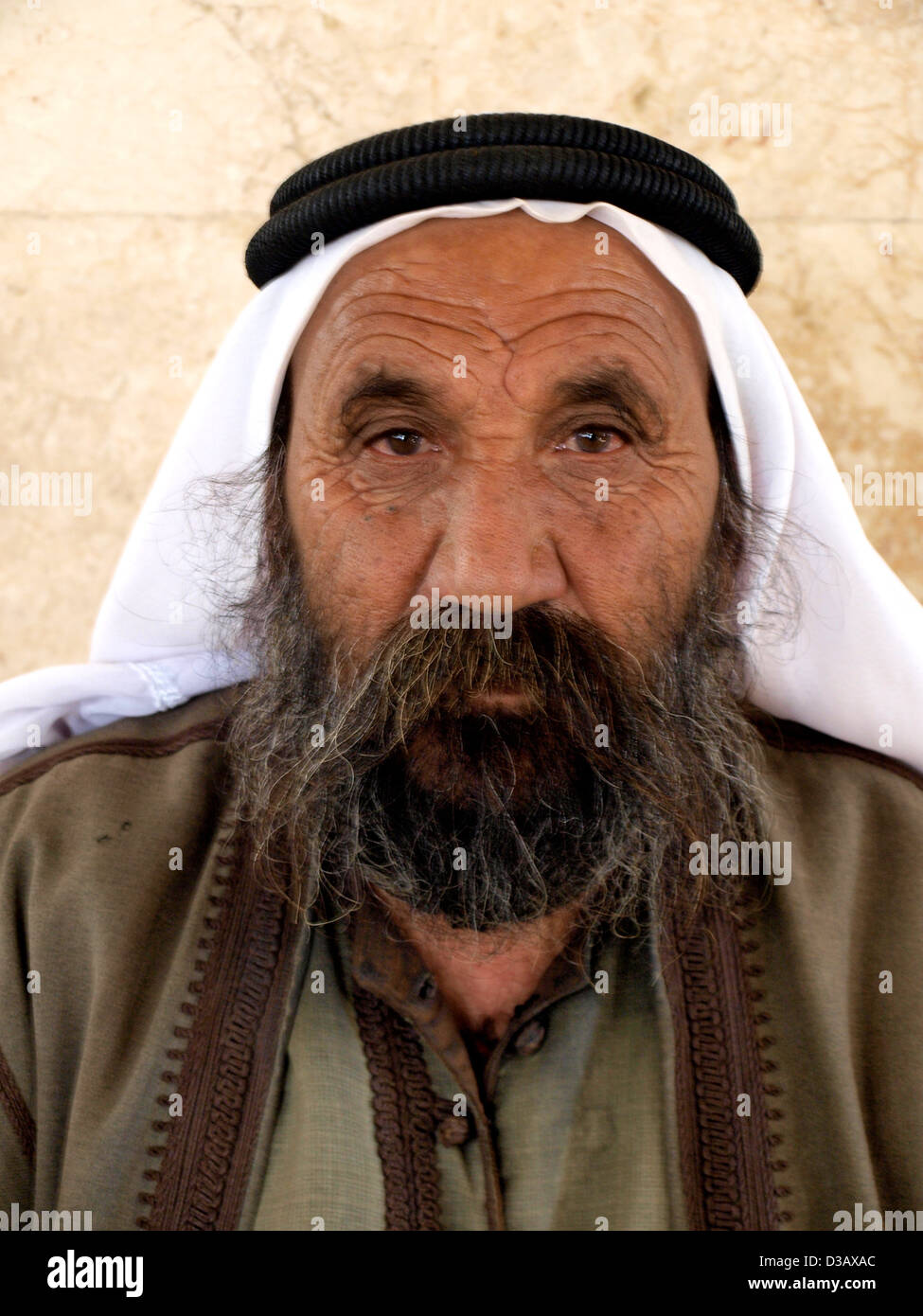 Curdi yazidi in Lalish, nell Iraq del Nord. Foto Stock