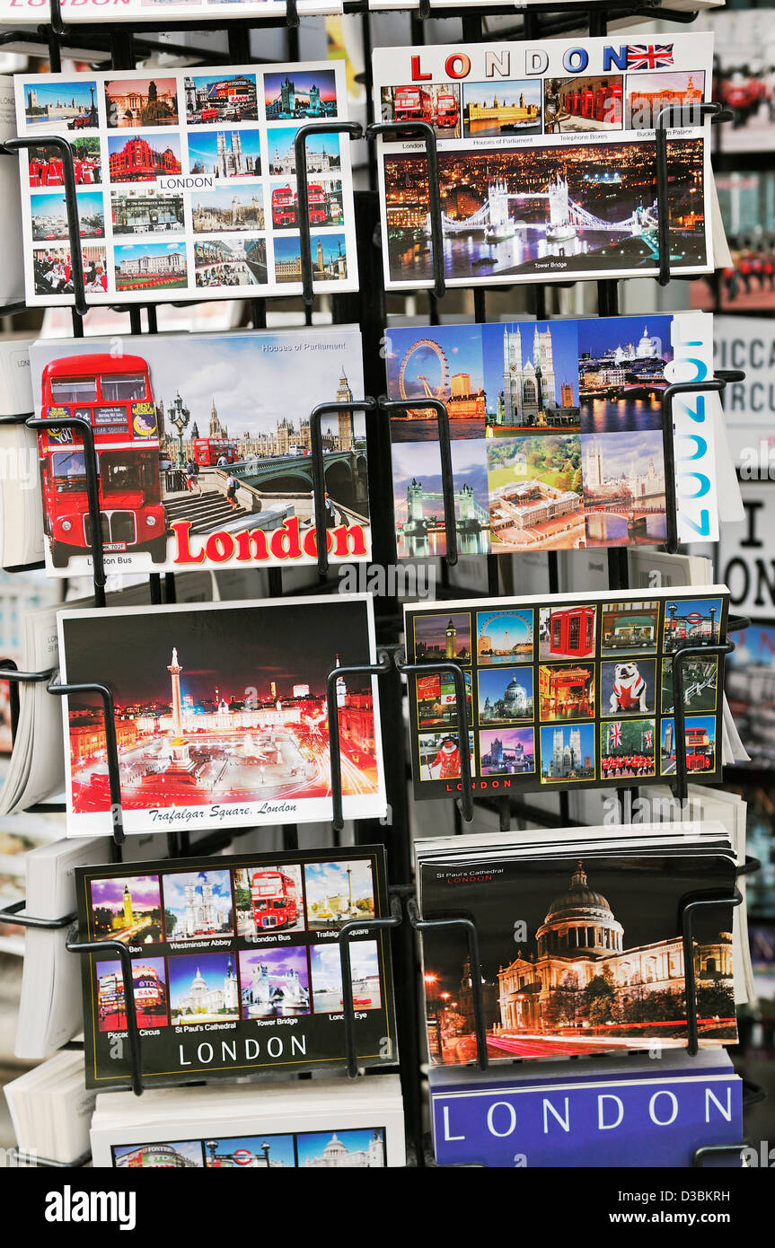 Cartoline di Londra. Foto Stock