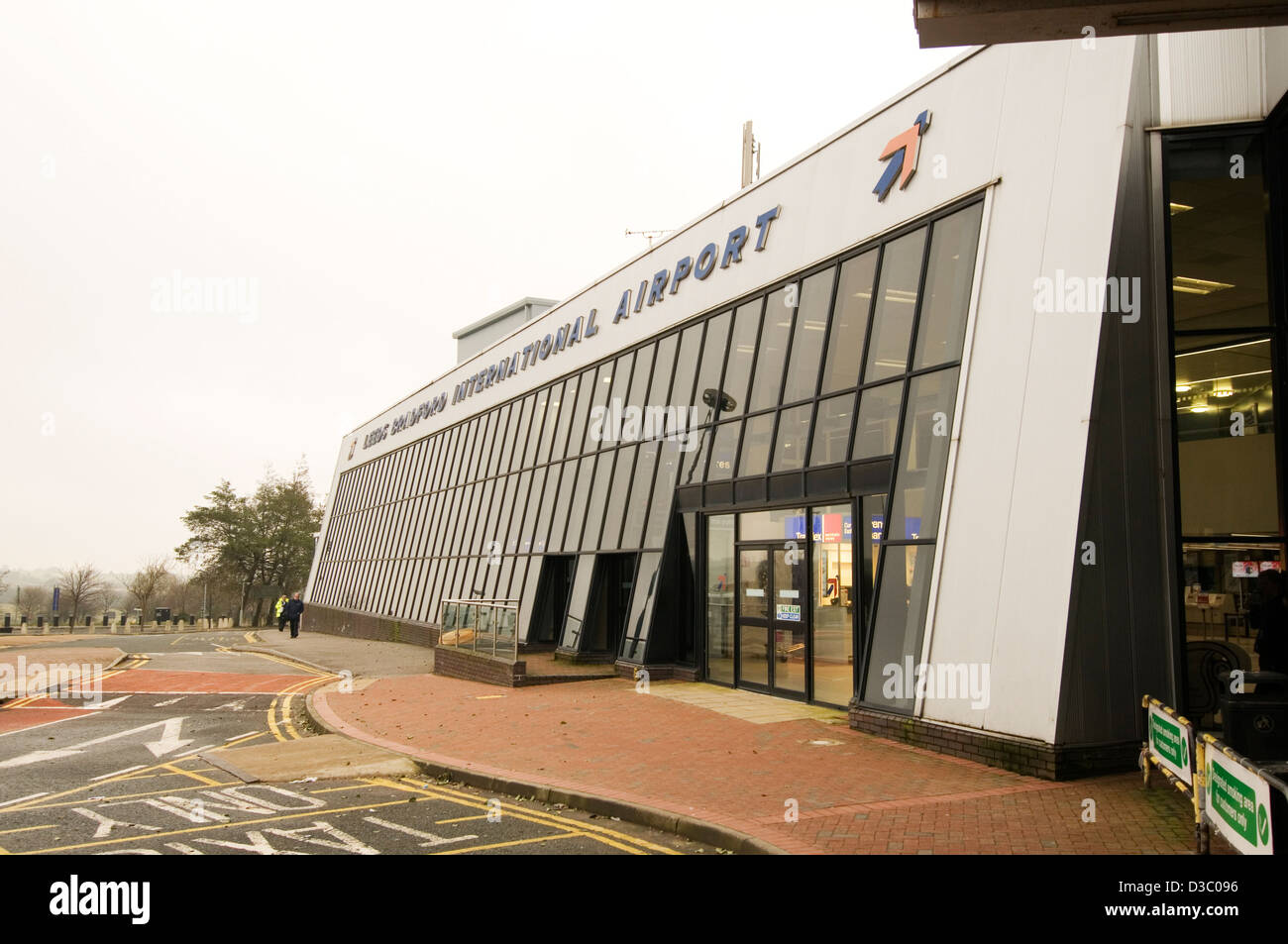 L'aeroporto Leeds Bradford uk costruzione terminale Foto Stock