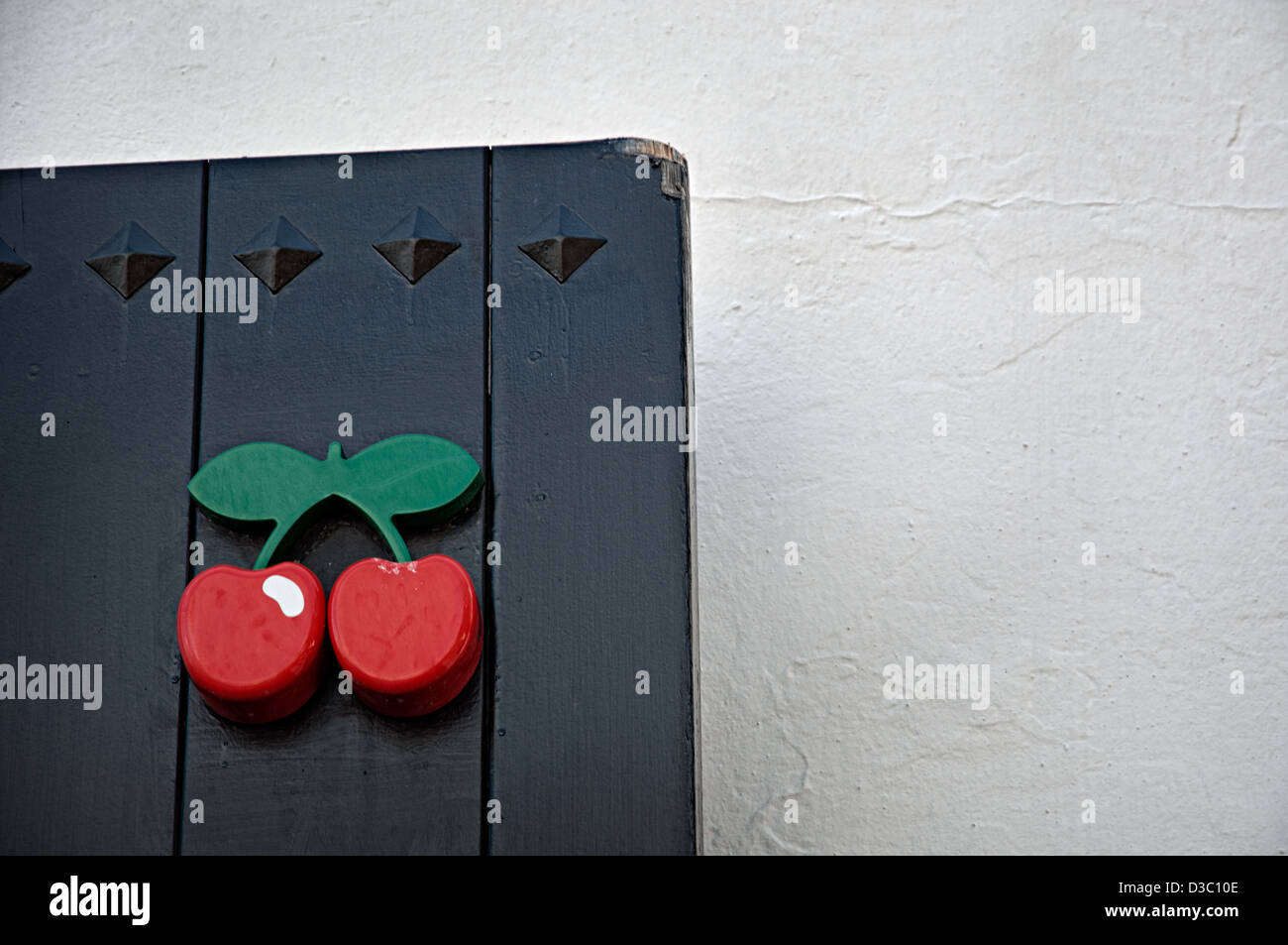 Pacha cherry in un negozio di La Marina. La città di Ibiza, Isole Baleari, Spagna Foto Stock