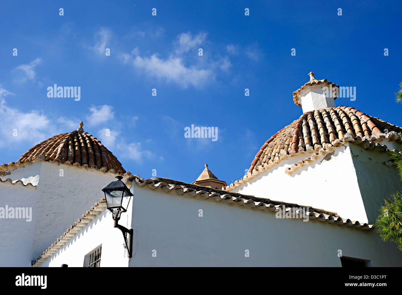 Duomo di Santo Domenec chiesa. La città di Ibiza, Isole Baleari, Spagna Foto Stock