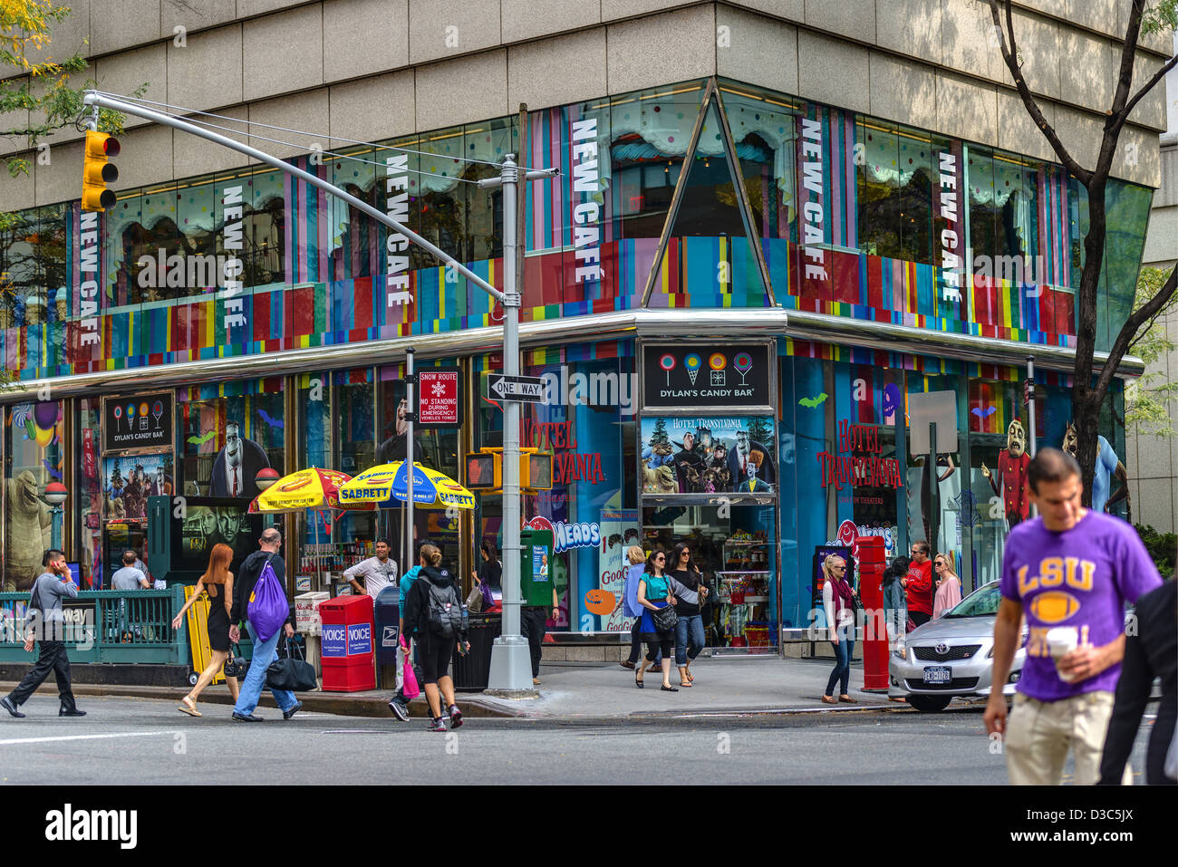 Nuova caffetteria sulla Lexington Avenue, Manhatttan, New York City USA Foto Stock