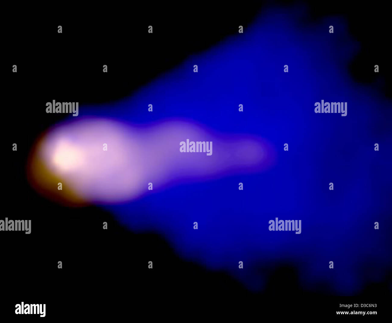 Una Pulsar chiamato 'Mouse' (NASA, Chandra, 23/09/04) Foto Stock