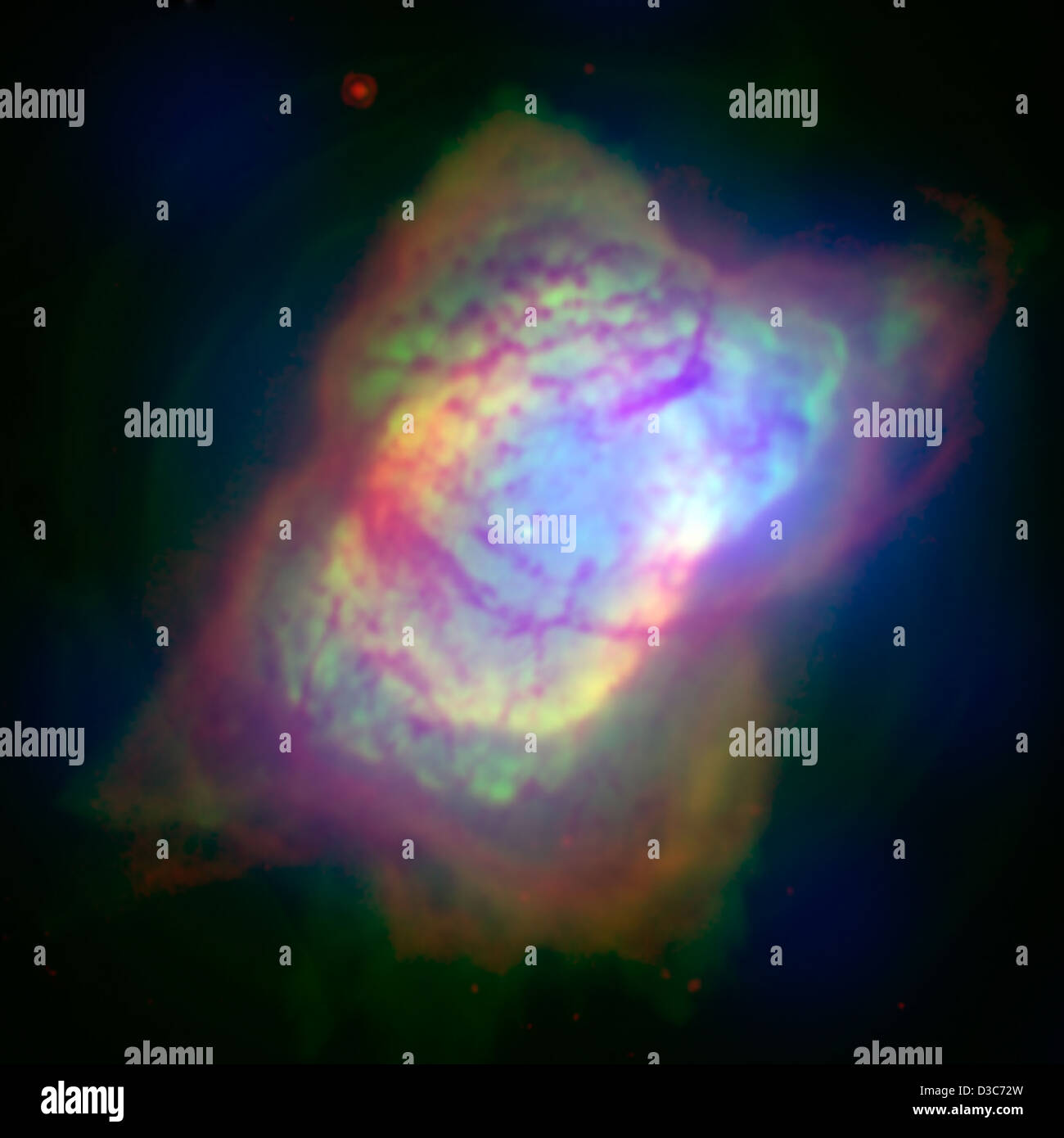 Grado Multi-Million Nebula si riscalda lo spazio (NASA, Chandra, Hubble 5/10/06) Foto Stock