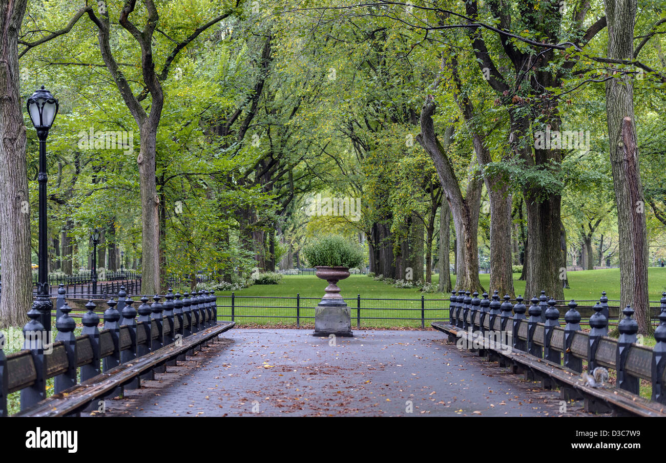 Central Park, Manhattan New York City Foto Stock