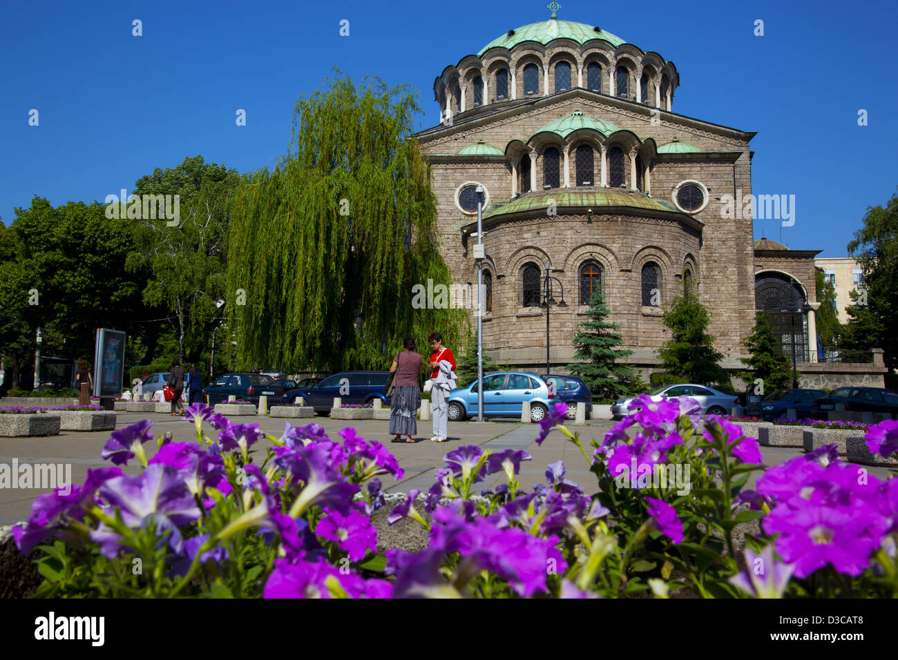 La Bulgaria, l'Europa, Sofia, chiesa di Sveta Nedelya, la Beata Domenica Chiesa. Foto Stock