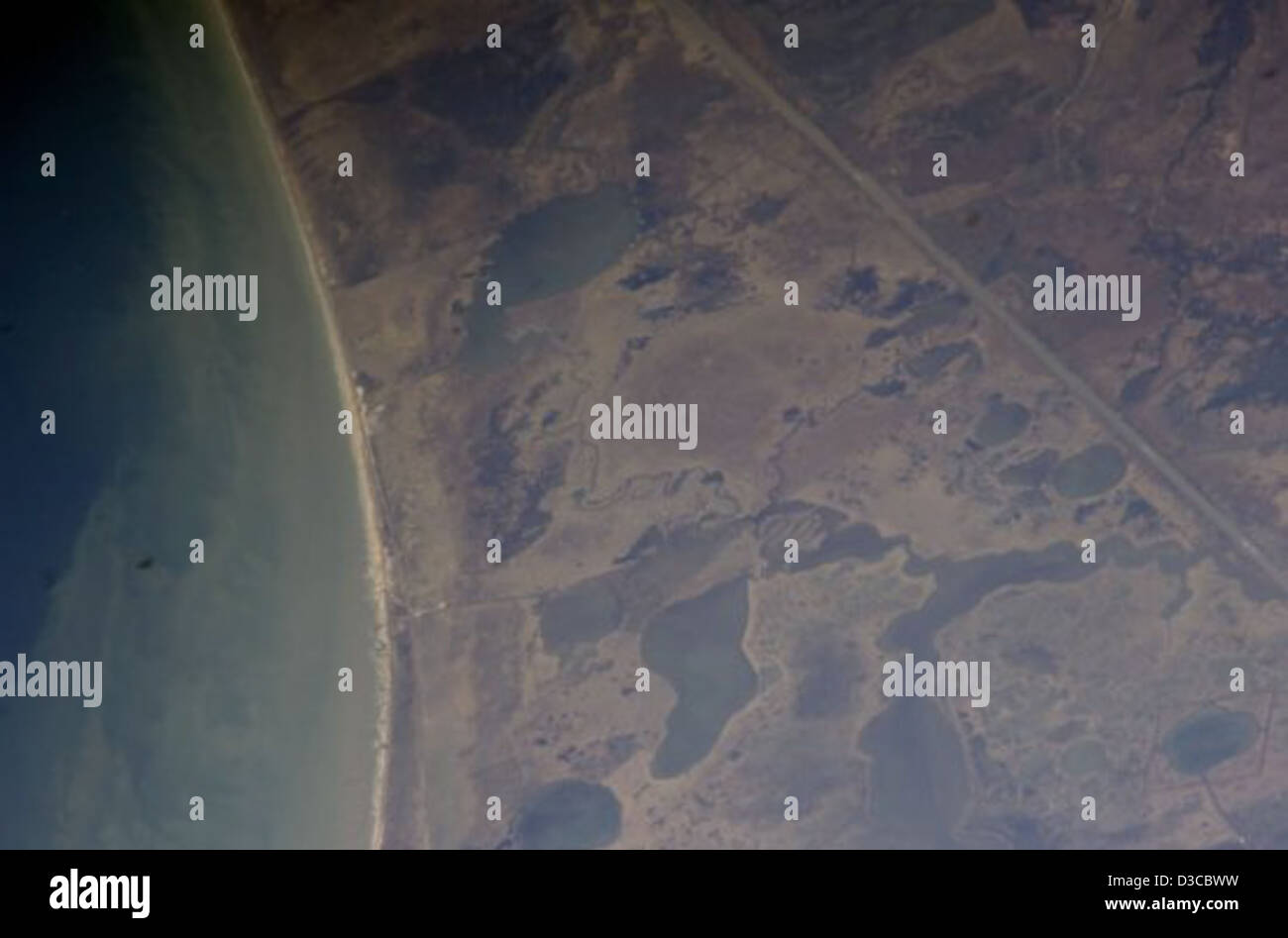 Intracoastal Waterway, Louisiana (NASA, File foto) Foto Stock