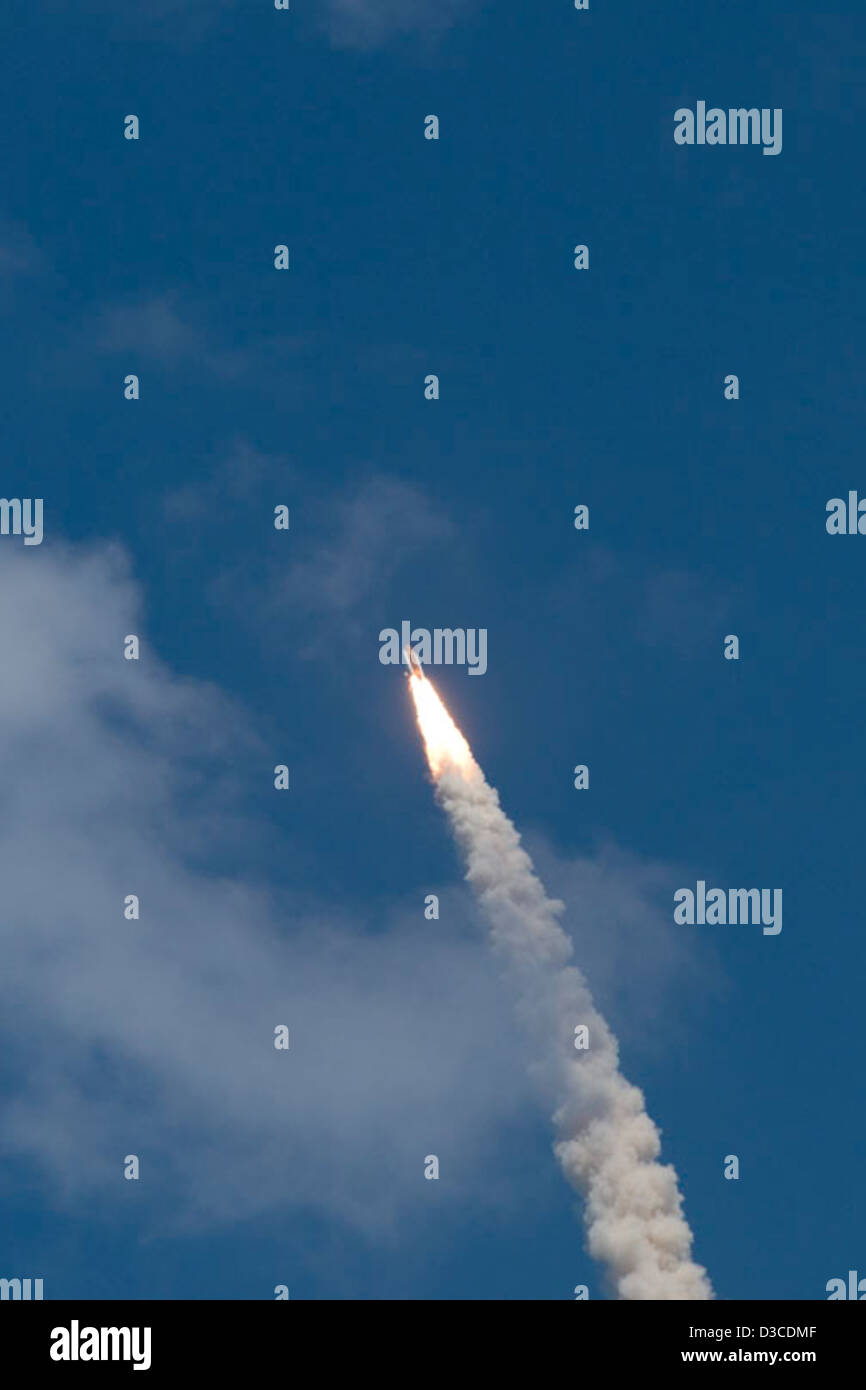 Space Shuttle Atlantis solleva! (NASA, 05/14/10) Foto Stock