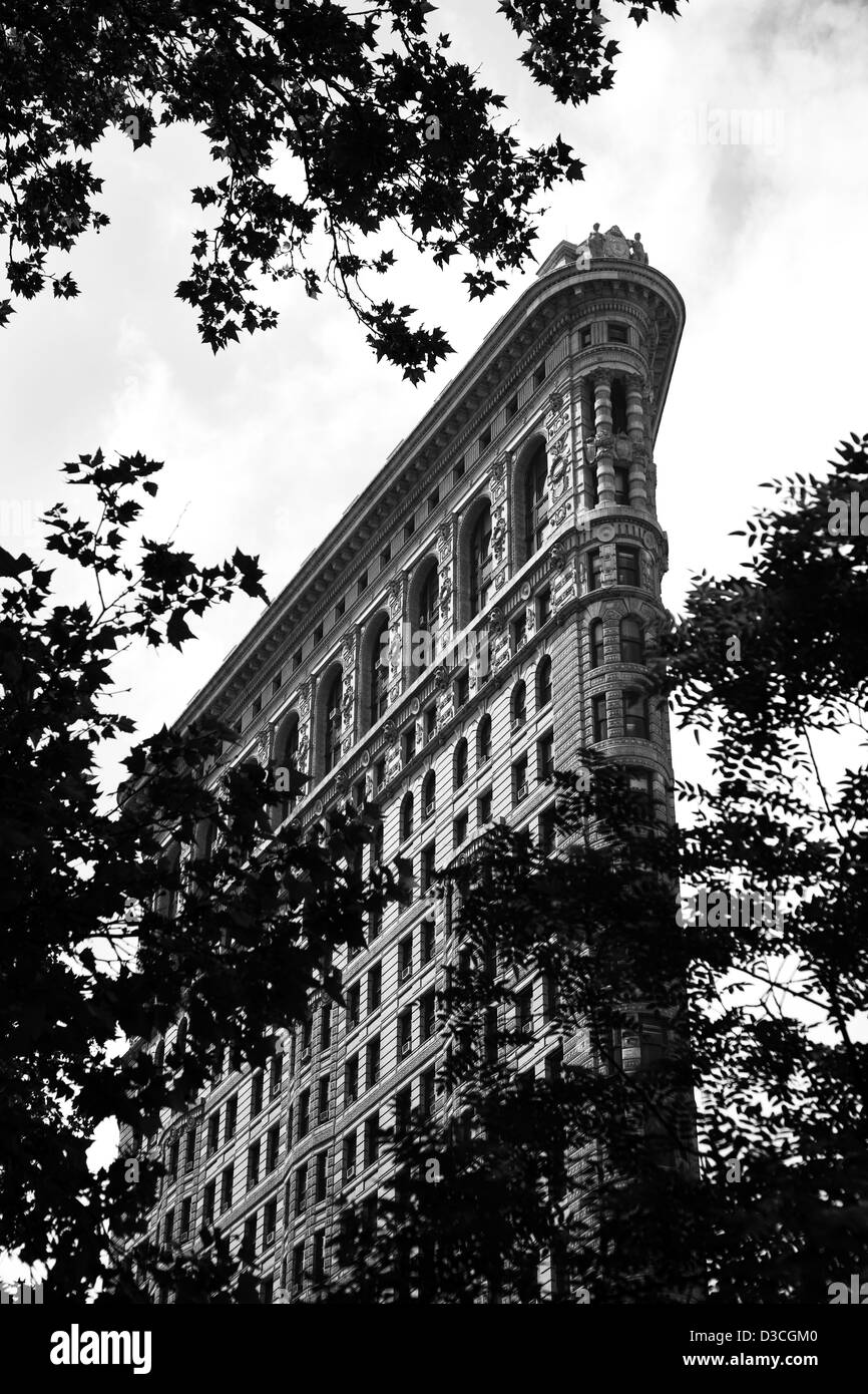 Flat Iron Building, New York, Stati Uniti d'America Foto Stock