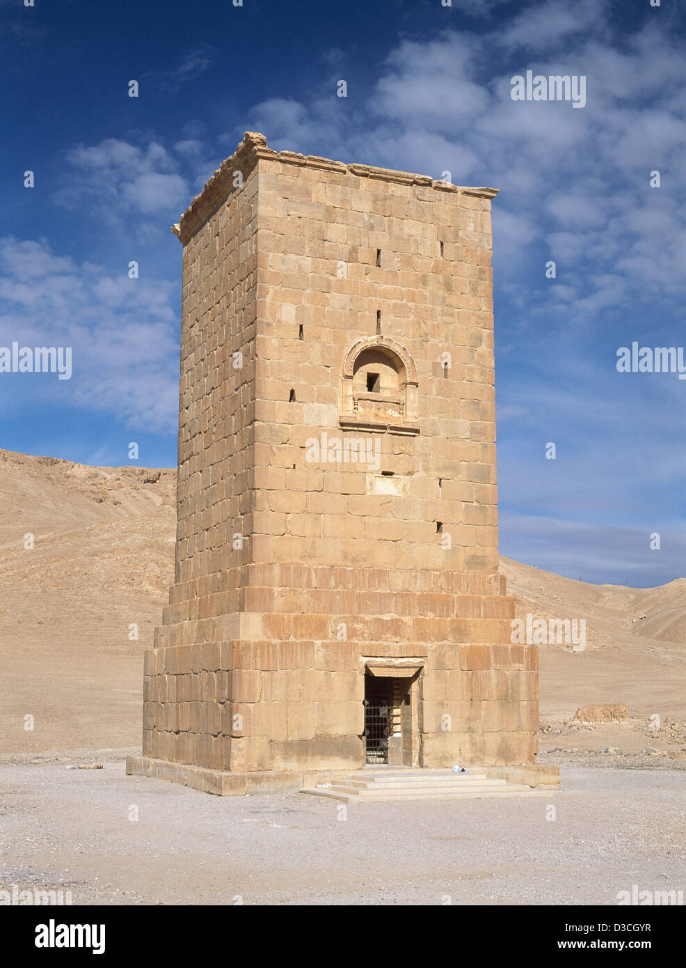 Siria, Palmyra, Torre tomba Foto Stock