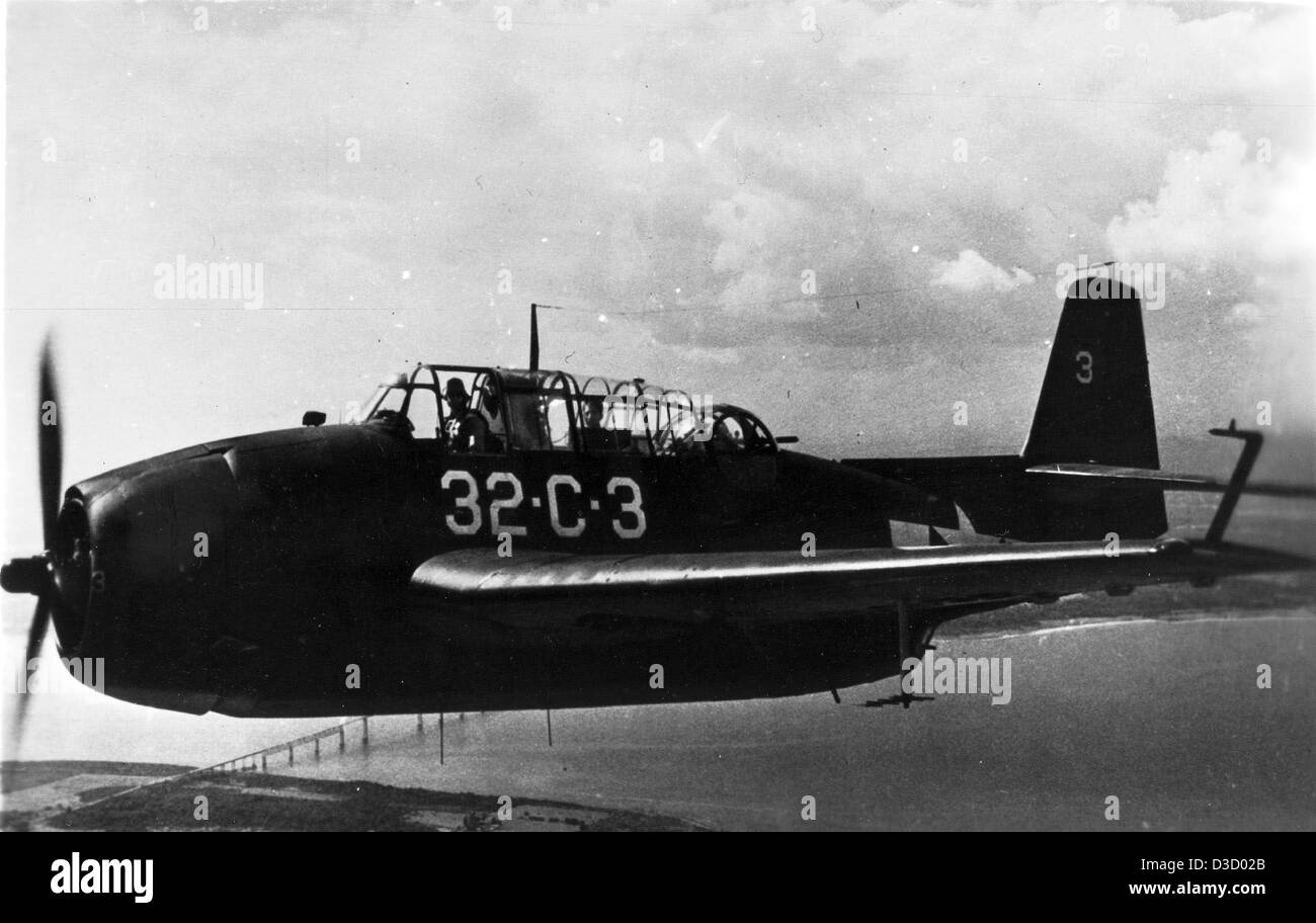 Grumman TBM-3, VC-32 Foto Stock