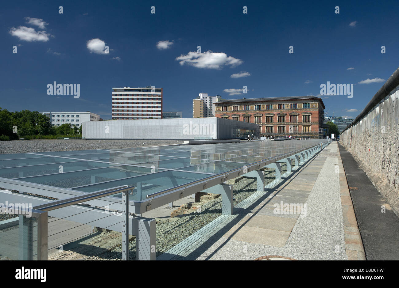 Berlino, Germania, la topografia del terrore Foto Stock