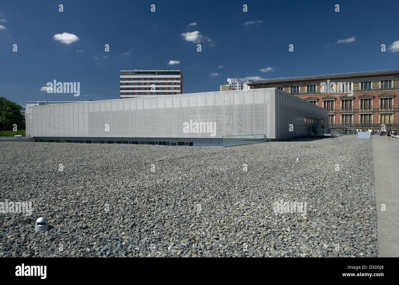 Berlino, Germania, la topografia del terrore Foto Stock