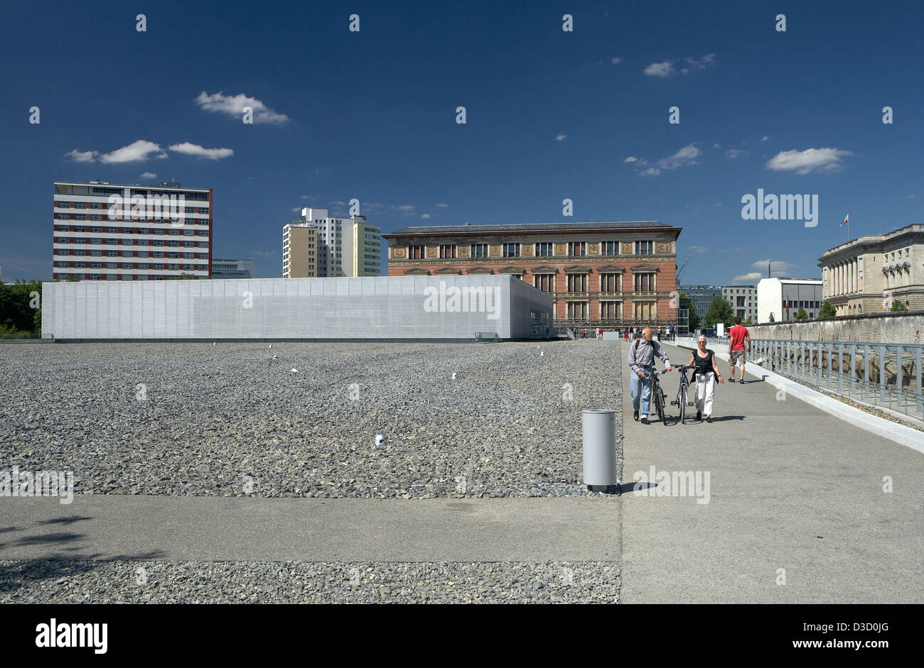 Berlino, Germania, la topografia del terrore Foto Stock