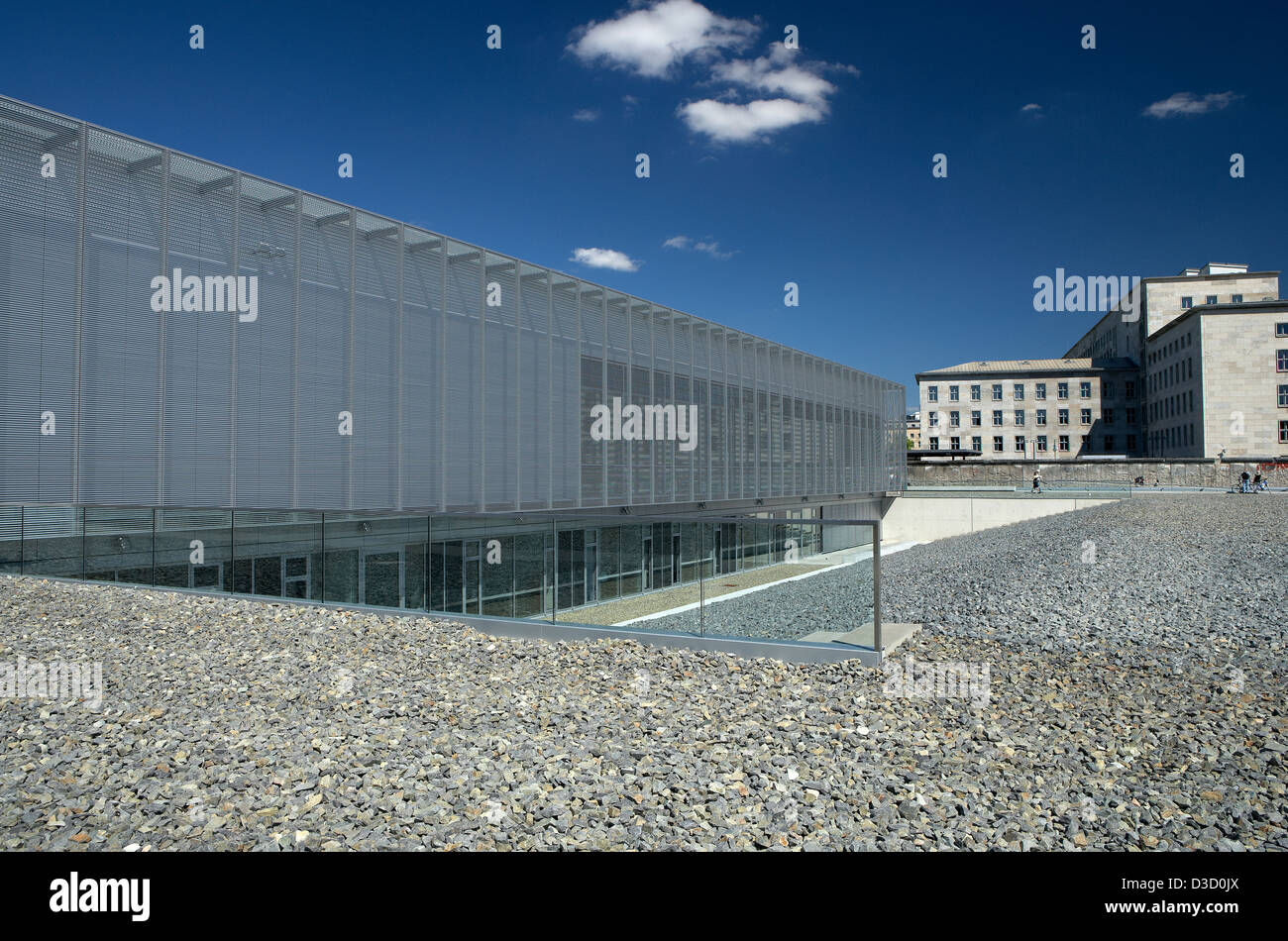 Berlino, Germania, Centro di Documentazione Topografia del Terrore Foto Stock
