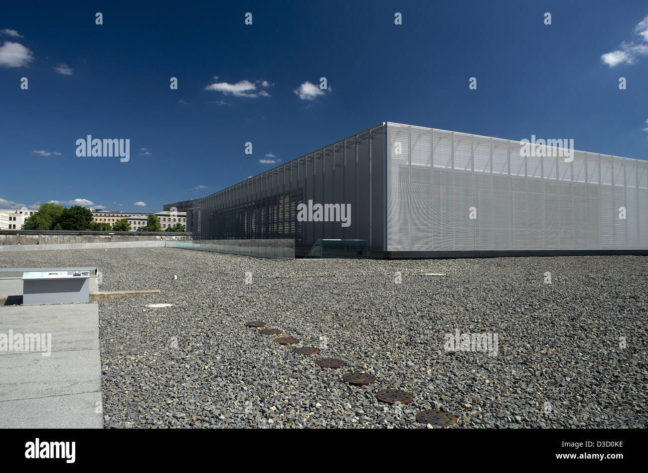 Berlino, Germania, Centro di Documentazione Topografia del Terrore Foto Stock