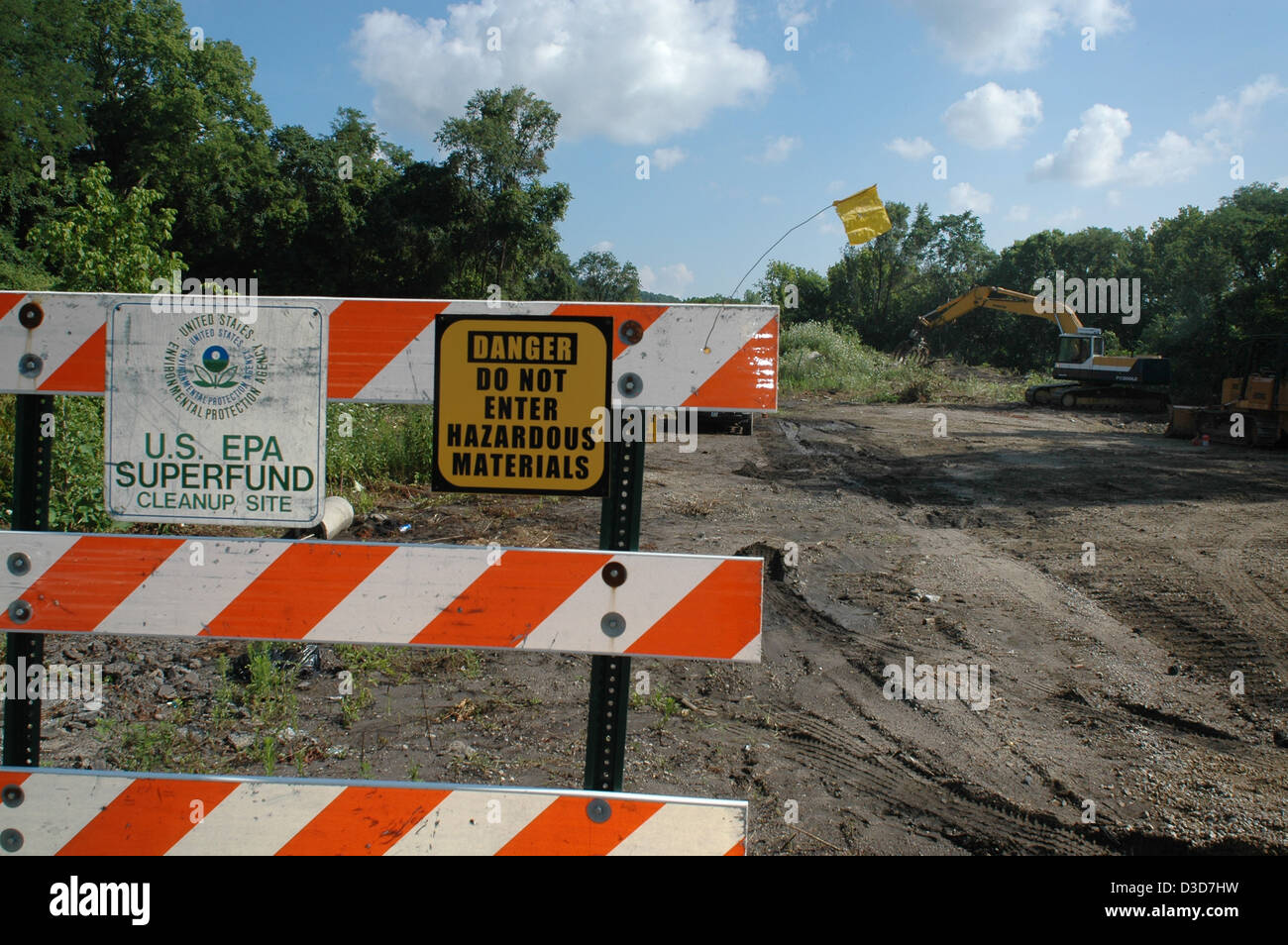 EPA Superfund Cleanup sito Cincinnati in Ohio Foto Stock