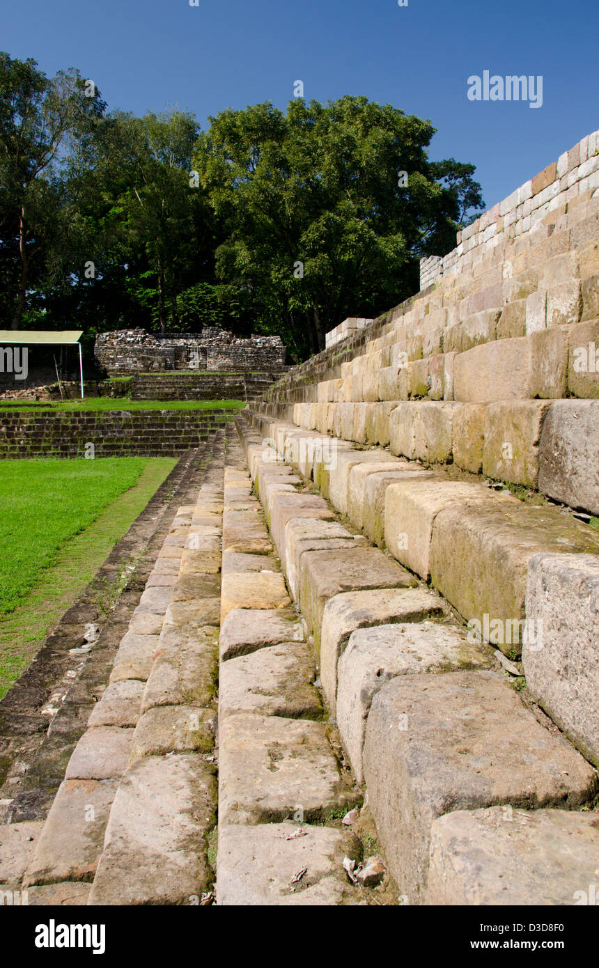 Guatemala, Quirigua rovine Maya parco archeologico (UNESCO). Foto Stock