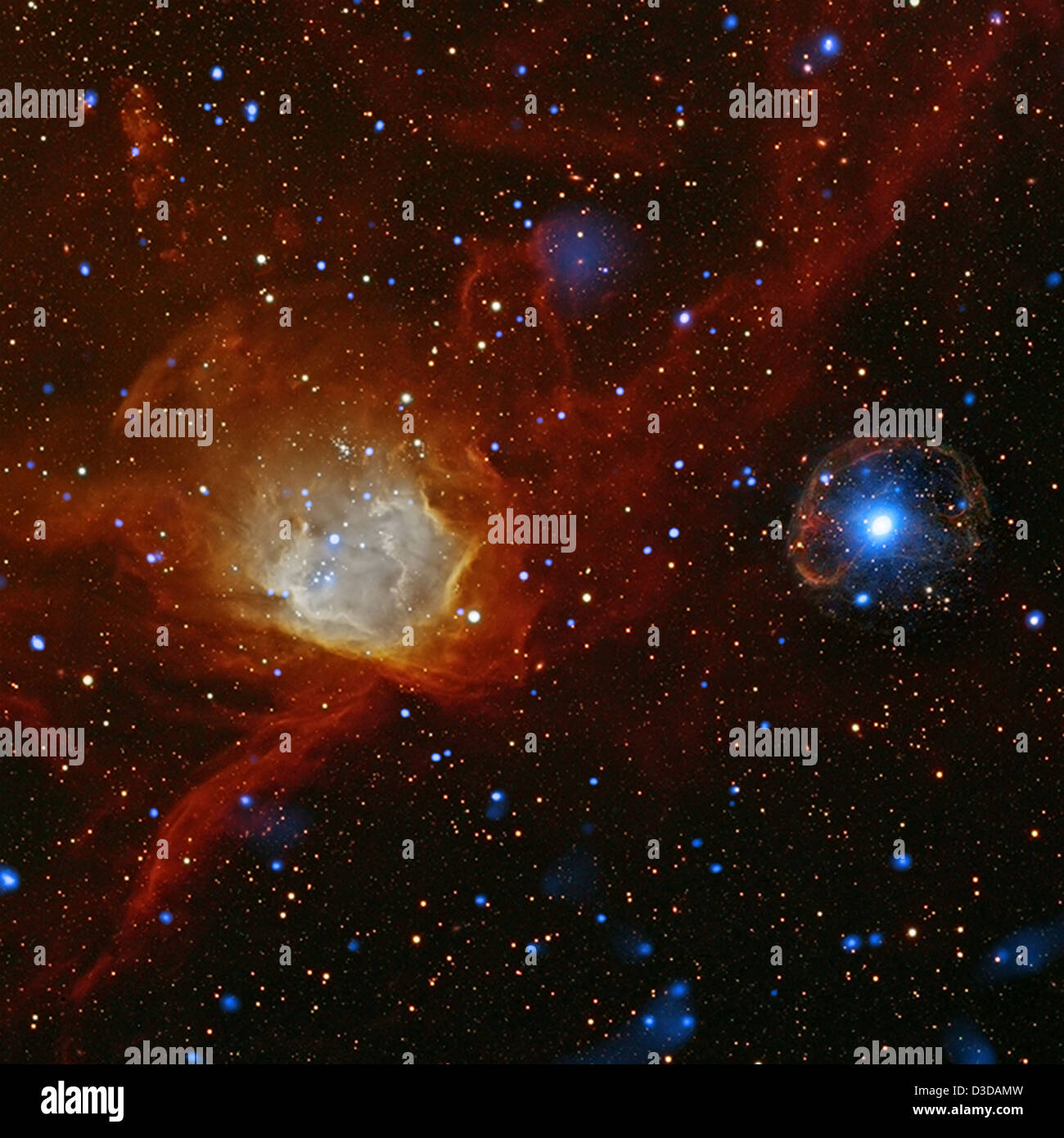 Celestial ninnolo intrighi astronomi (NASA, Chandra, 12/20/11) Foto Stock