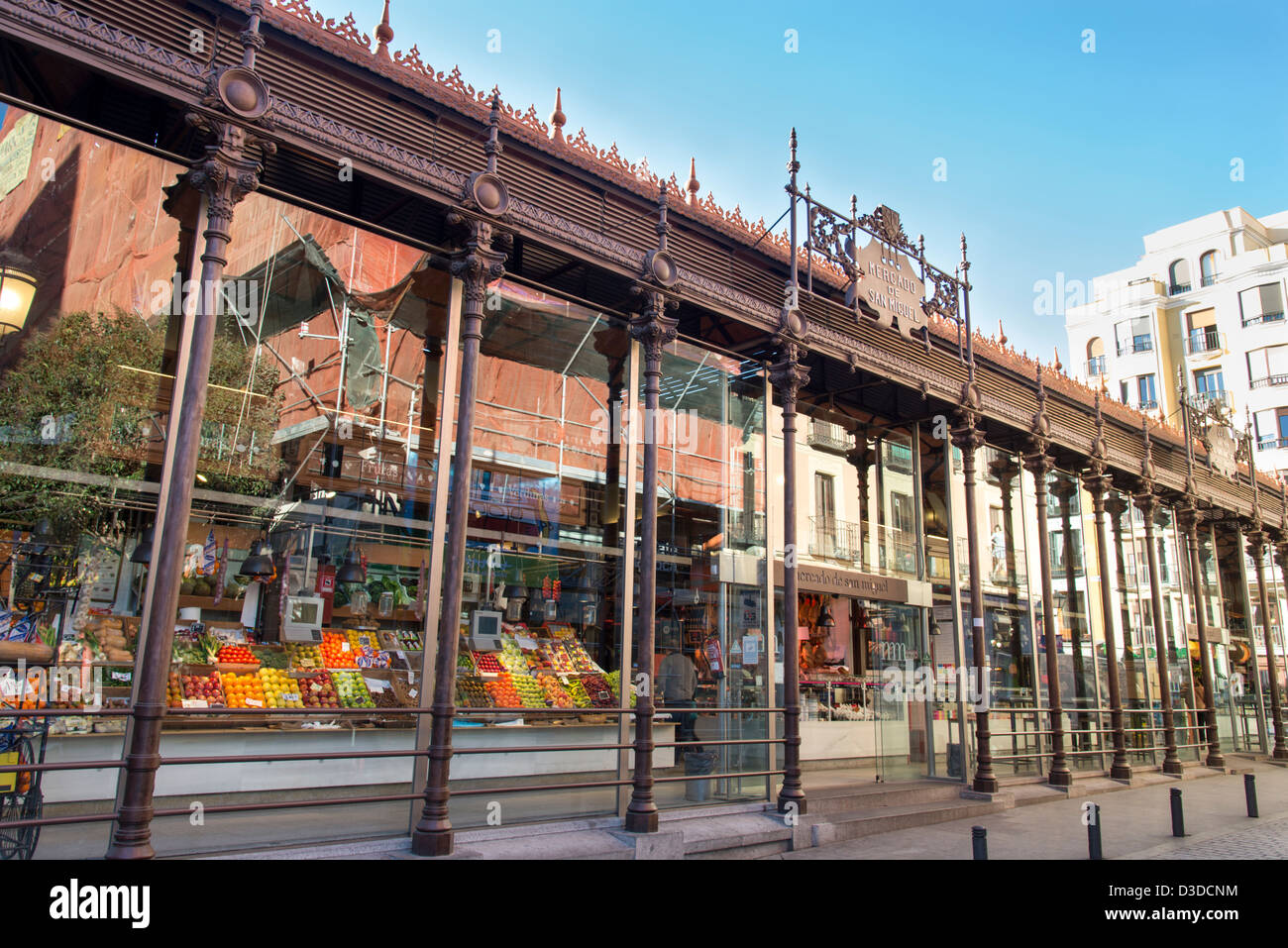 Il Mercado de San Miguel, Madrid, Spagna Foto Stock